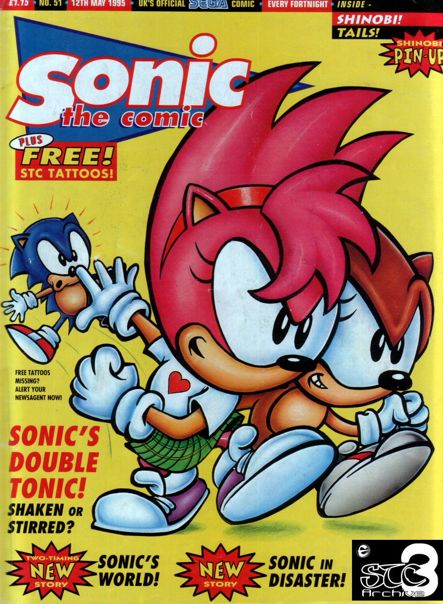 Fleetway Sonic the Comic 100 - Read Sonic the Comic Online