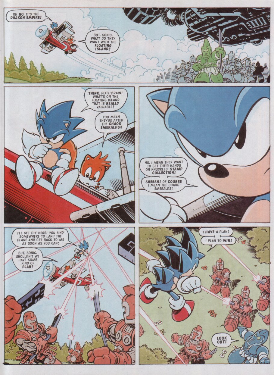 Comics with Fleetway Sonic - Comic Studio