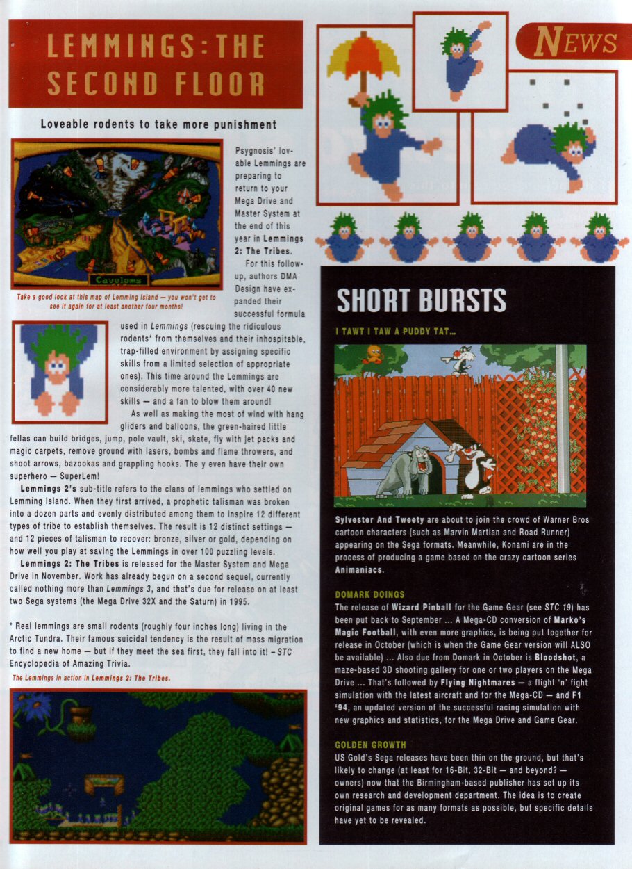 Lemmings 2: The Tribes - The Lemmings Encyclopedia