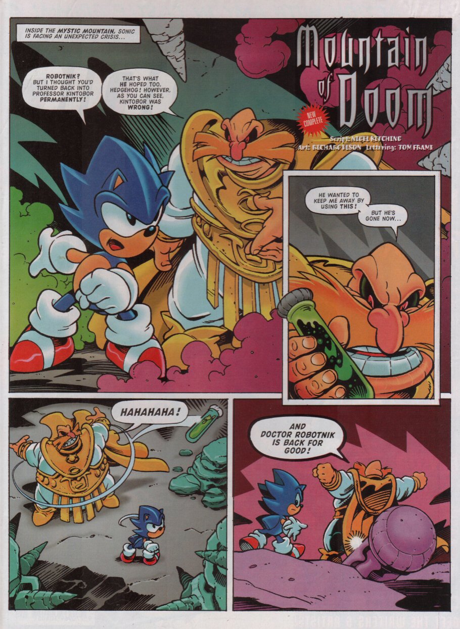 Comics with Fleetway Sonic - Comic Studio