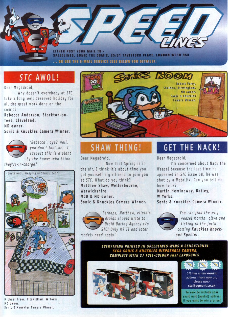 SEGA Memories: Looking back on Fleetway's Sonic the Comic » SEGAbits - #1  Source for SEGA News