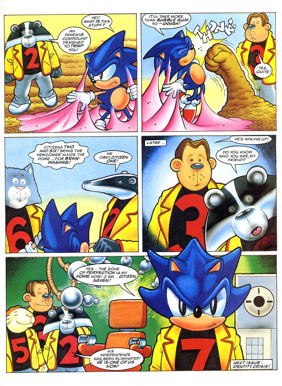 Sonic the Comic #14 VG; Fleetway Quality, low grade - Hedgehog - we  combine shi