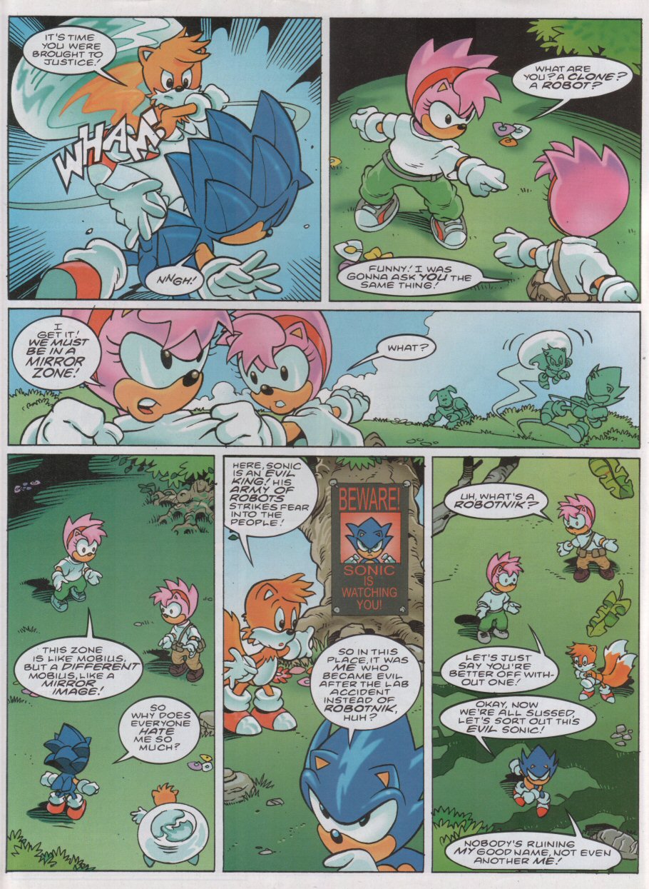 Sonic the Comic #168 VF ; Fleetway Quality Comic Book 