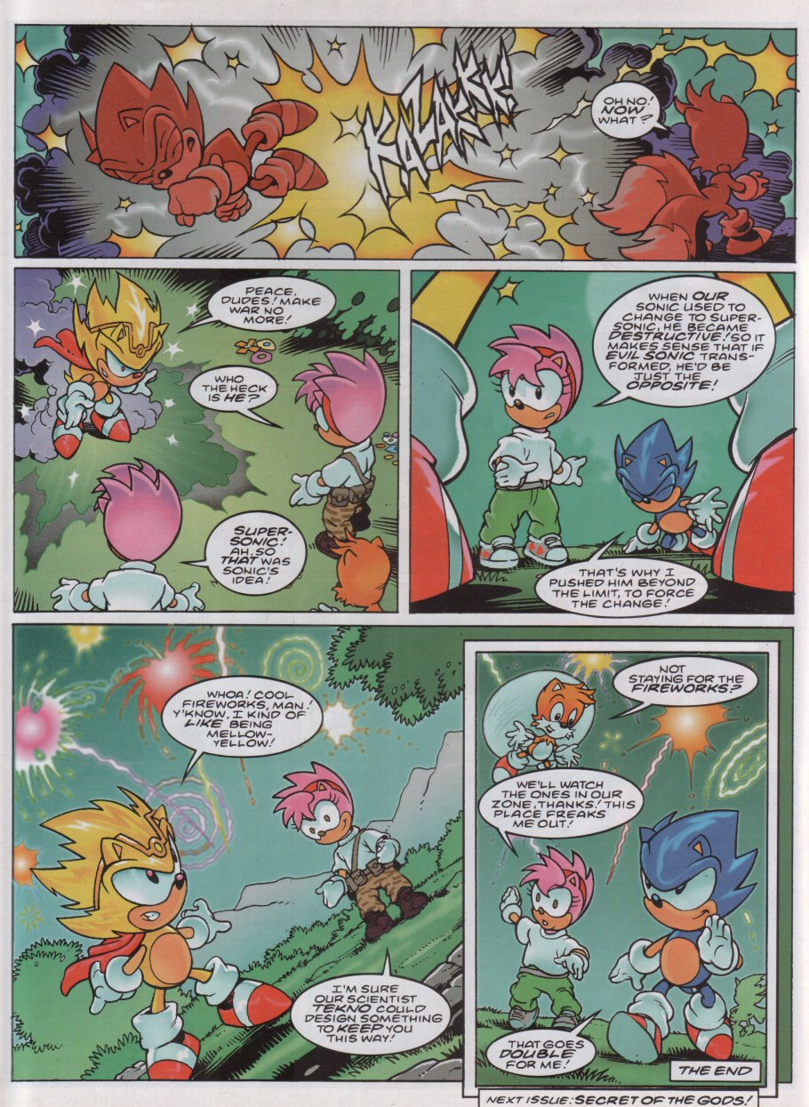 Sonic the Comic #168 VF ; Fleetway Quality Comic Book 