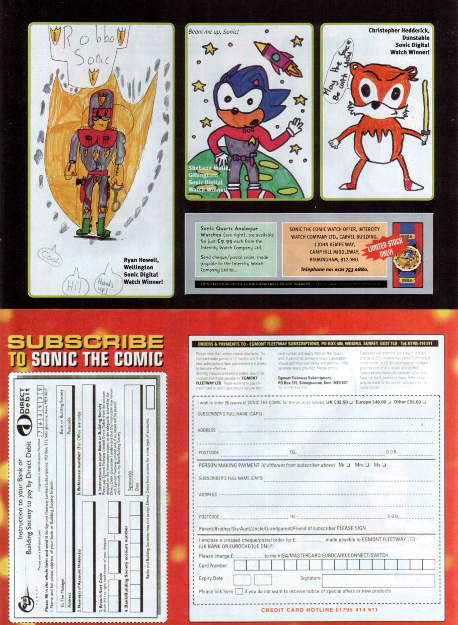 Sonic the Comic #169 VF ; Fleetway Quality Comic Book 