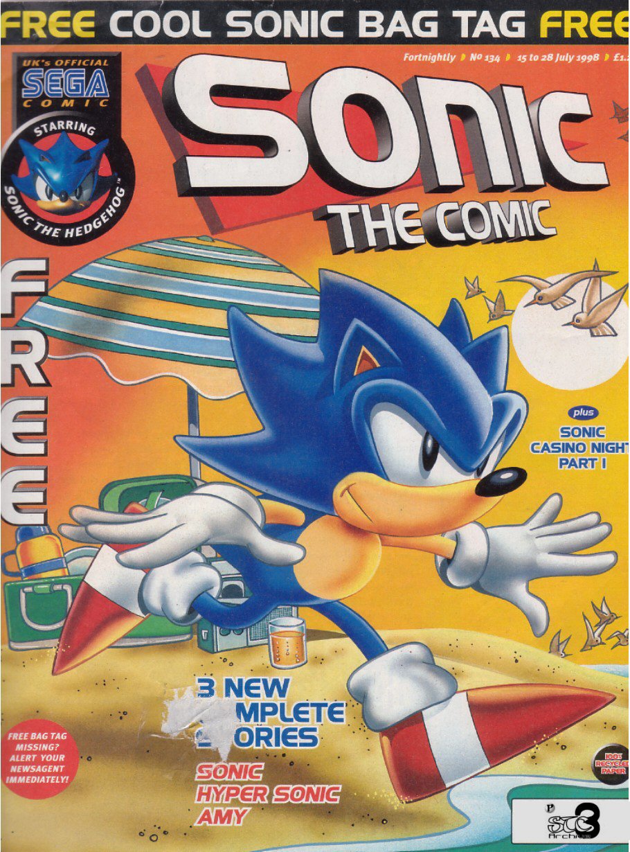 Fleetway Sonic the Comic 134 - Read Sonic the Comic Online