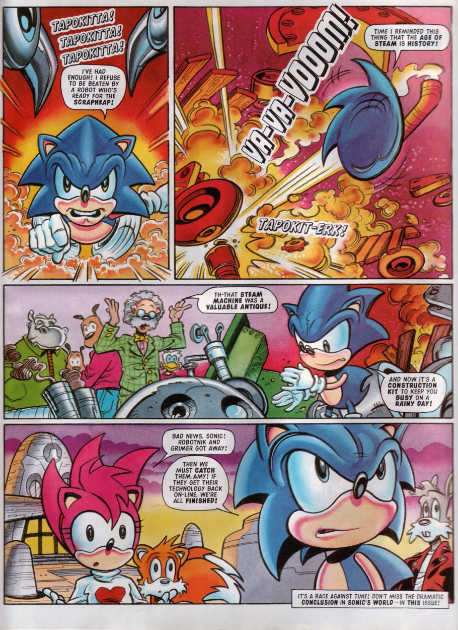 Fleetway Sonic the Comic 100 - Read Sonic the Comic Online