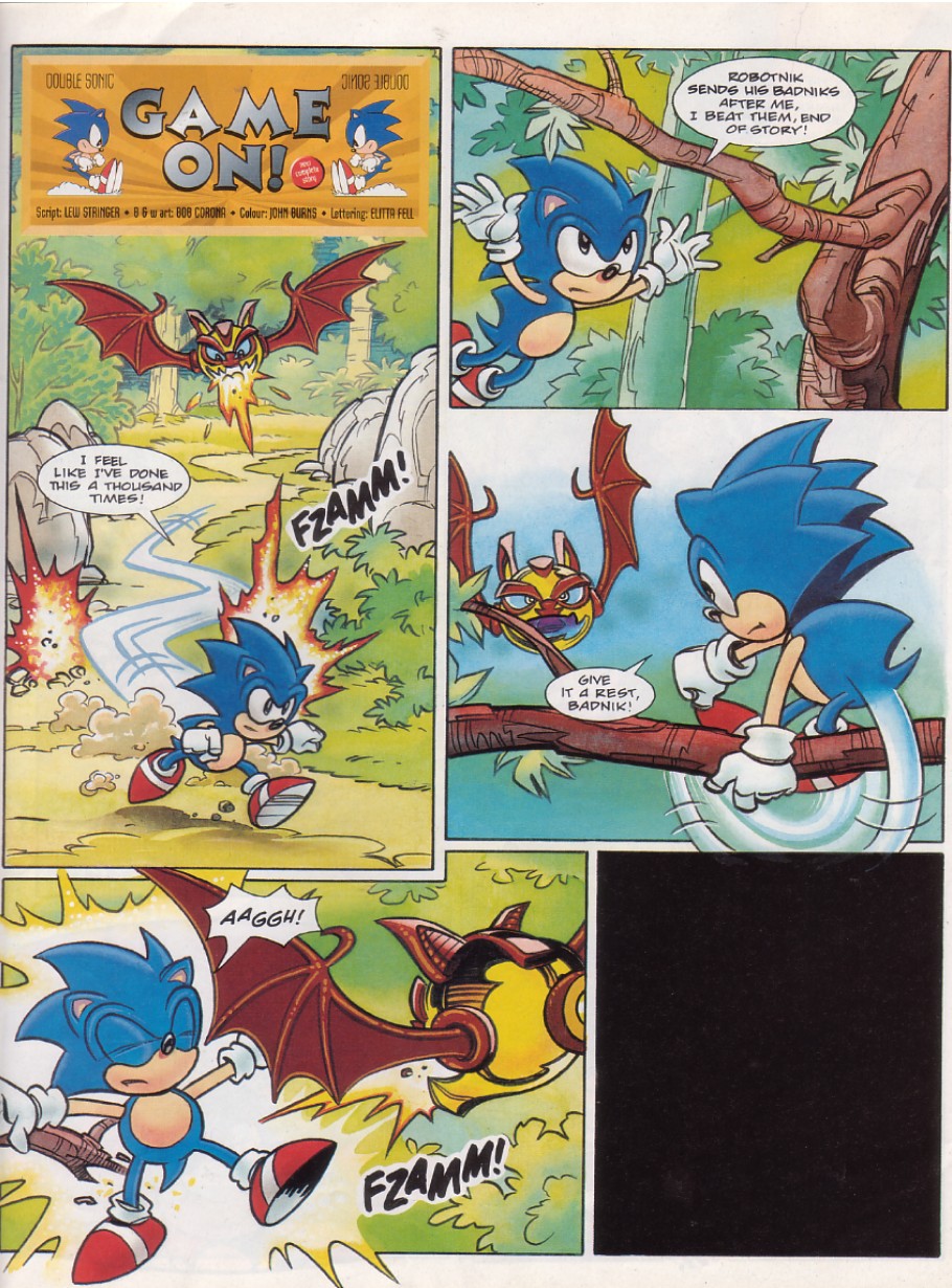 lets take — Smug Bug Reads: Fleetway's Sonic the Comic #13