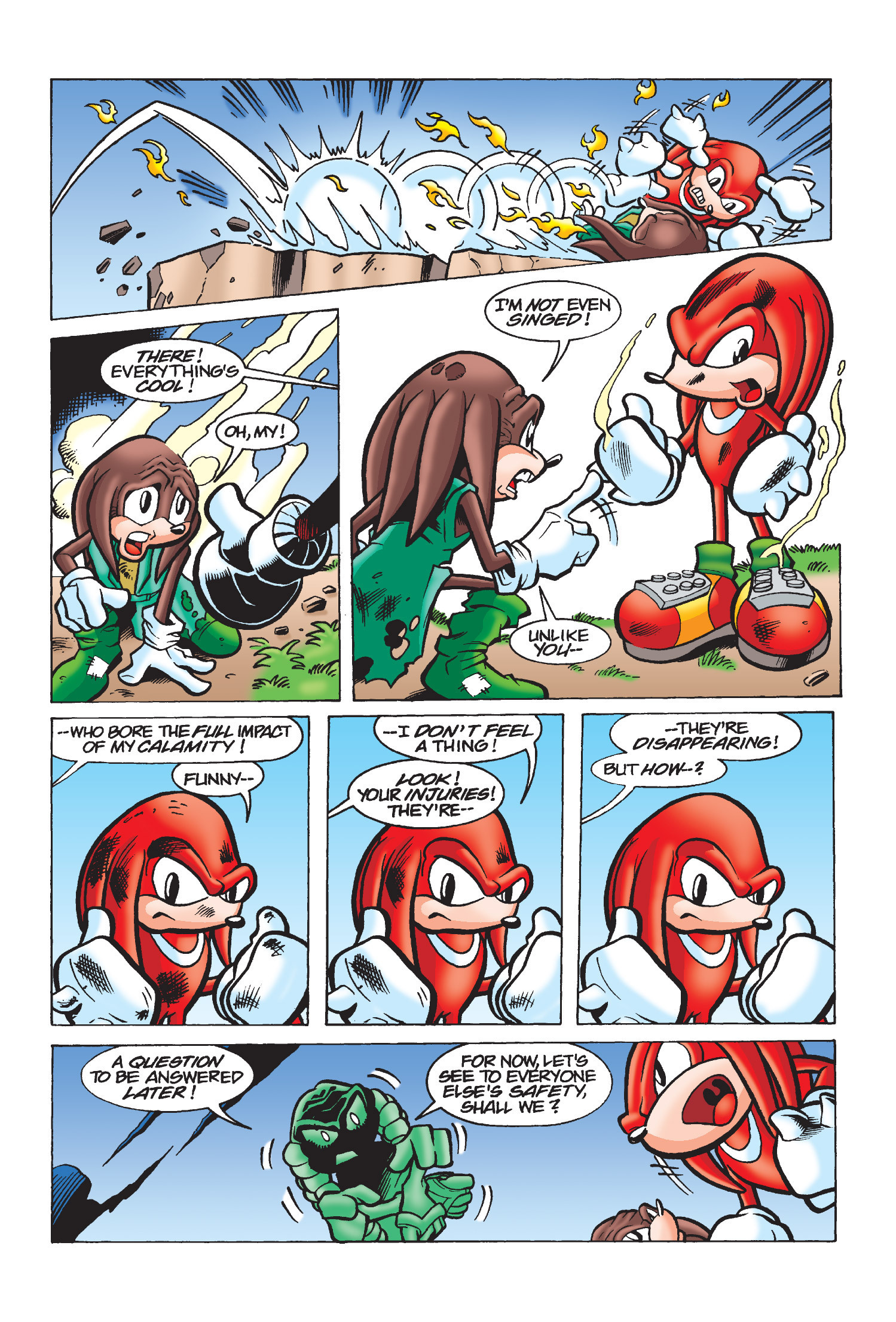 Read Knuckles The Echidna 11 Knuckles The Echidna