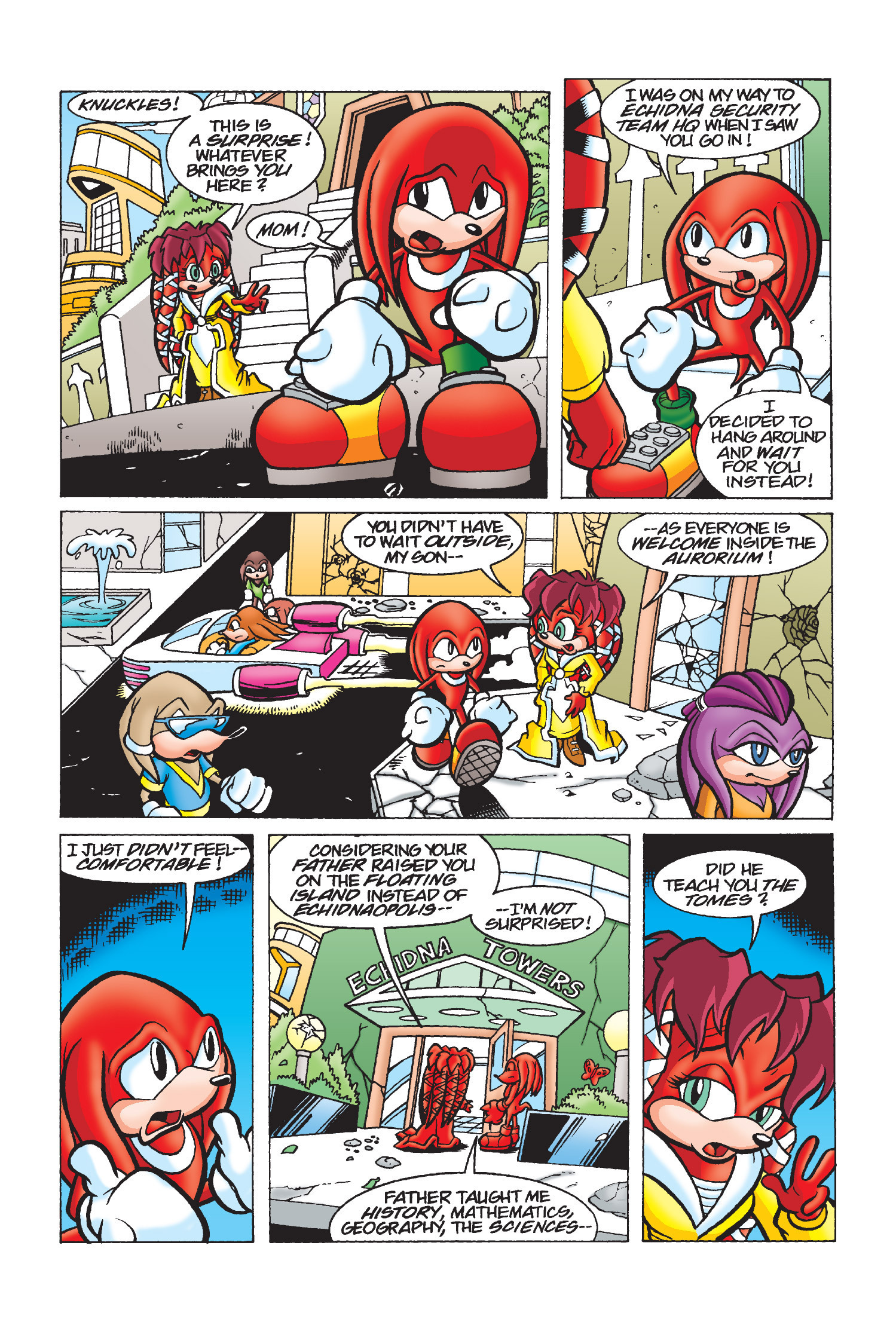 Read Knuckles The Echidna 10 Knuckles The Echidna 7711