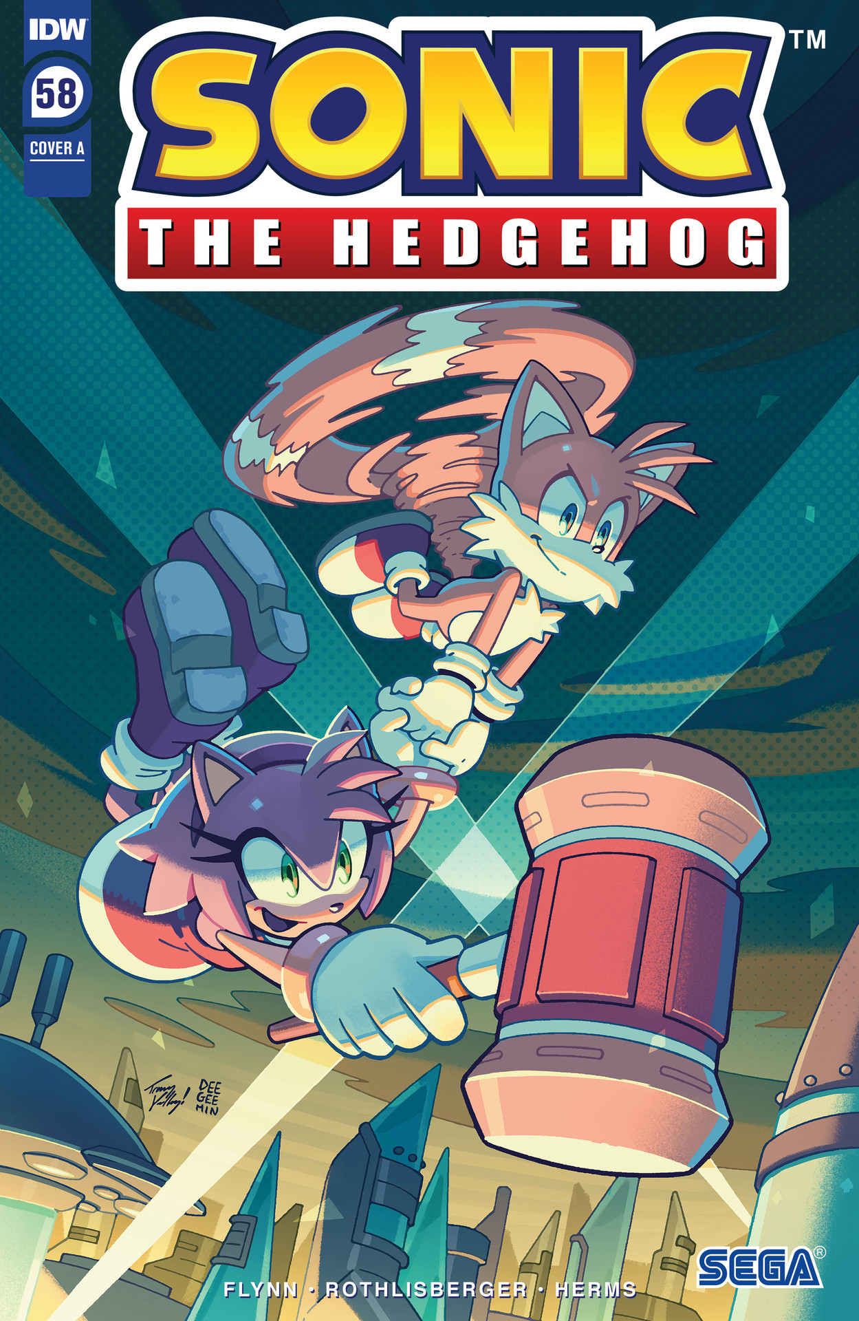 Sonic The Hedgehog IDW (#1-67) - Read Comic Online Sonic The Hedgehog #63