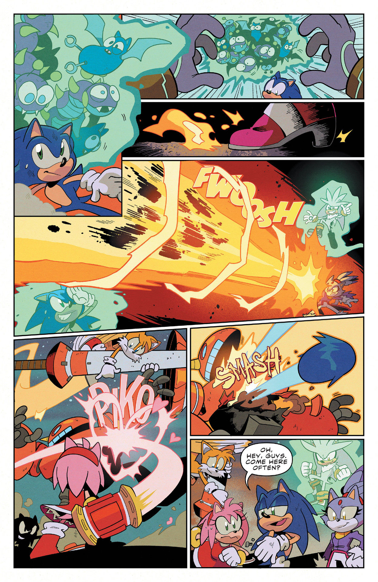 Sonic The Hedgehog #58 C 1:10 Fourdraine (03/01/2023) Idw