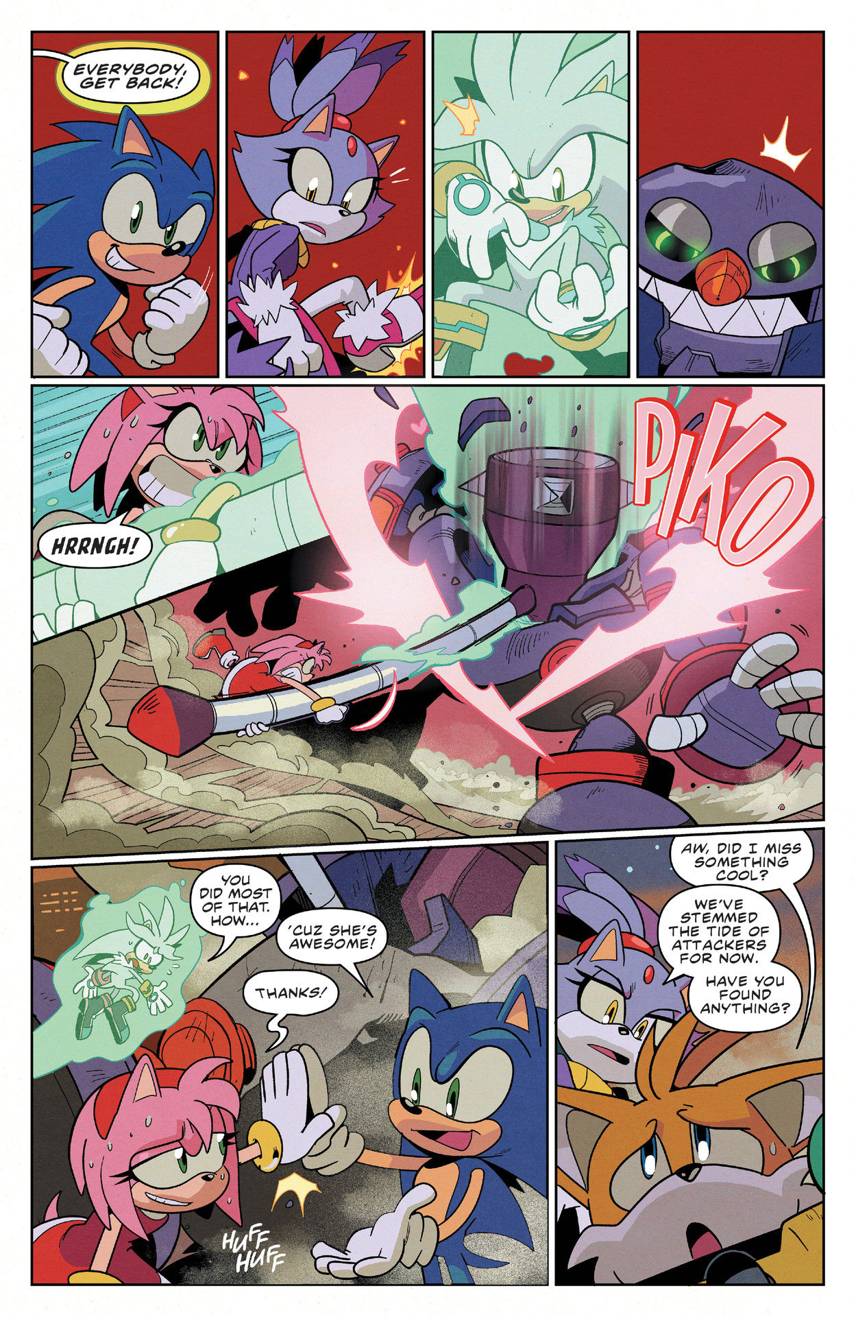 Sonic The Hedgehog #58 C 1:10 Fourdraine (03/01/2023) Idw