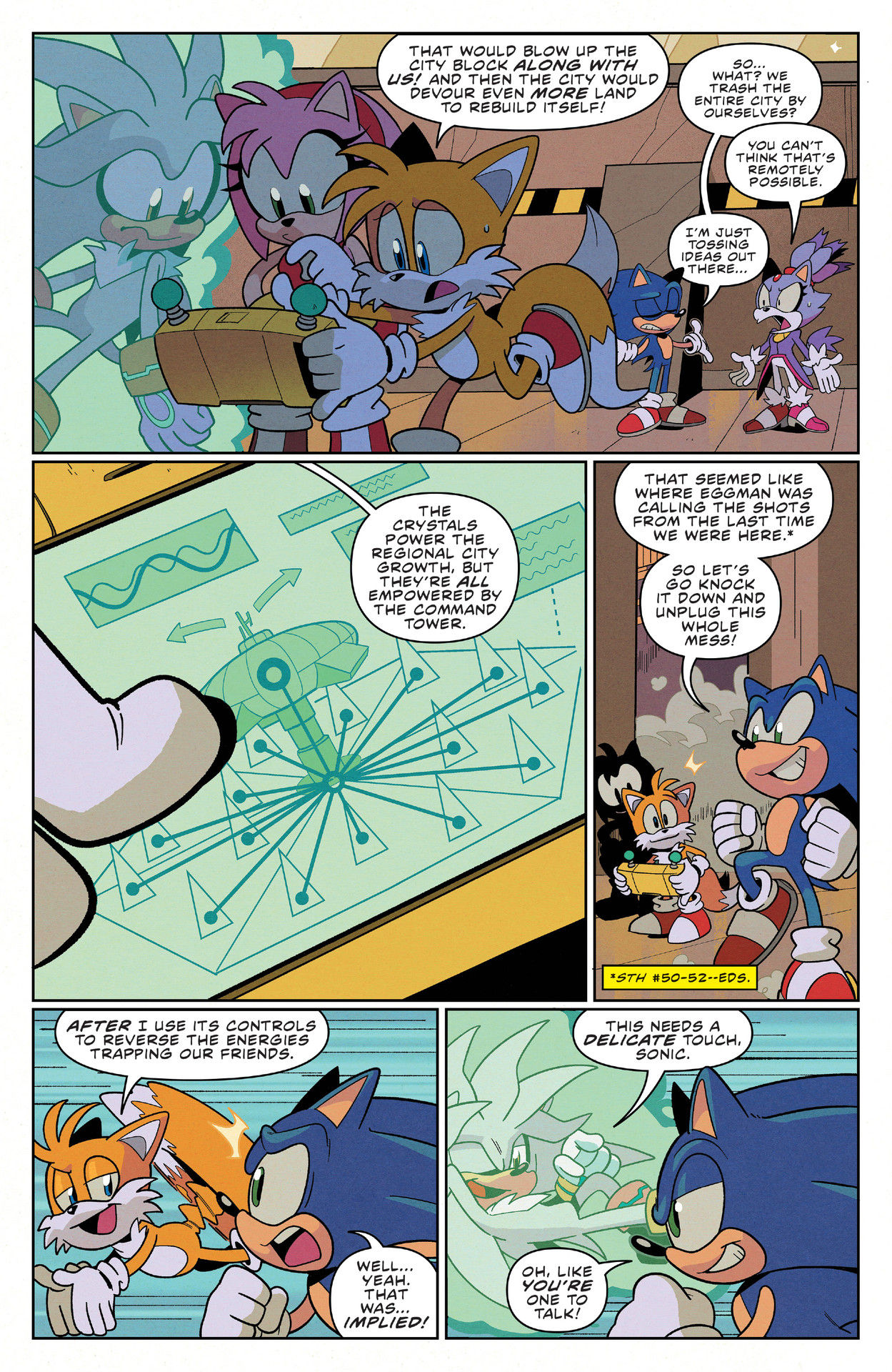 Sonic The Hedgehog #58 C 1:10 Fourdraine (03/01/2023) Idw