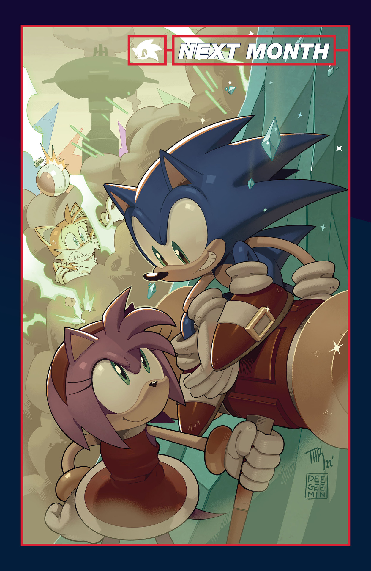 Sonic The Hedgehog #58 C 1:10 Fourdraine (03/01/2023) Idw