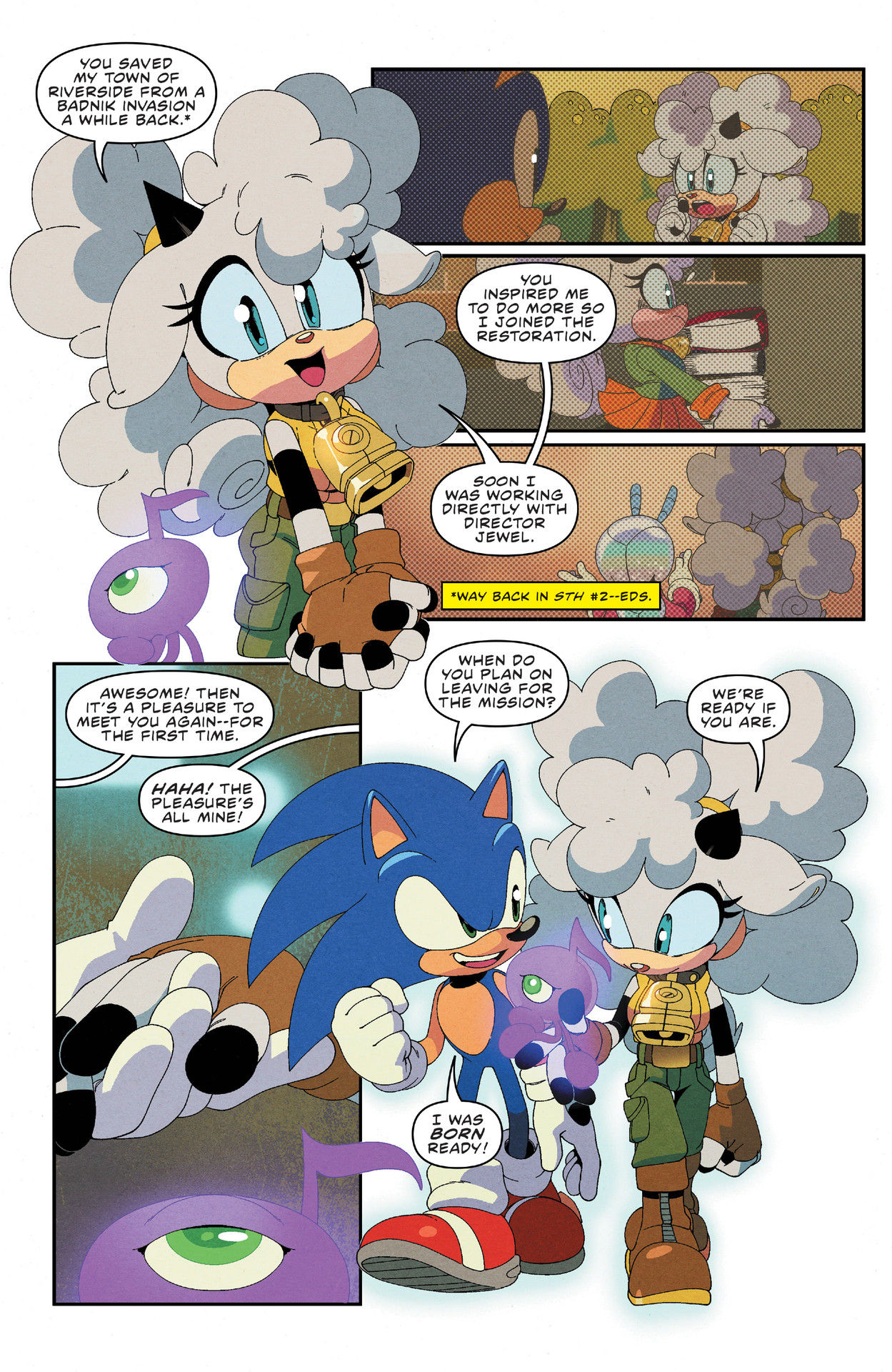 Sonic The Hedgehog IDW (#1-71) - Read Comic Online Sonic the Hedgehog #57