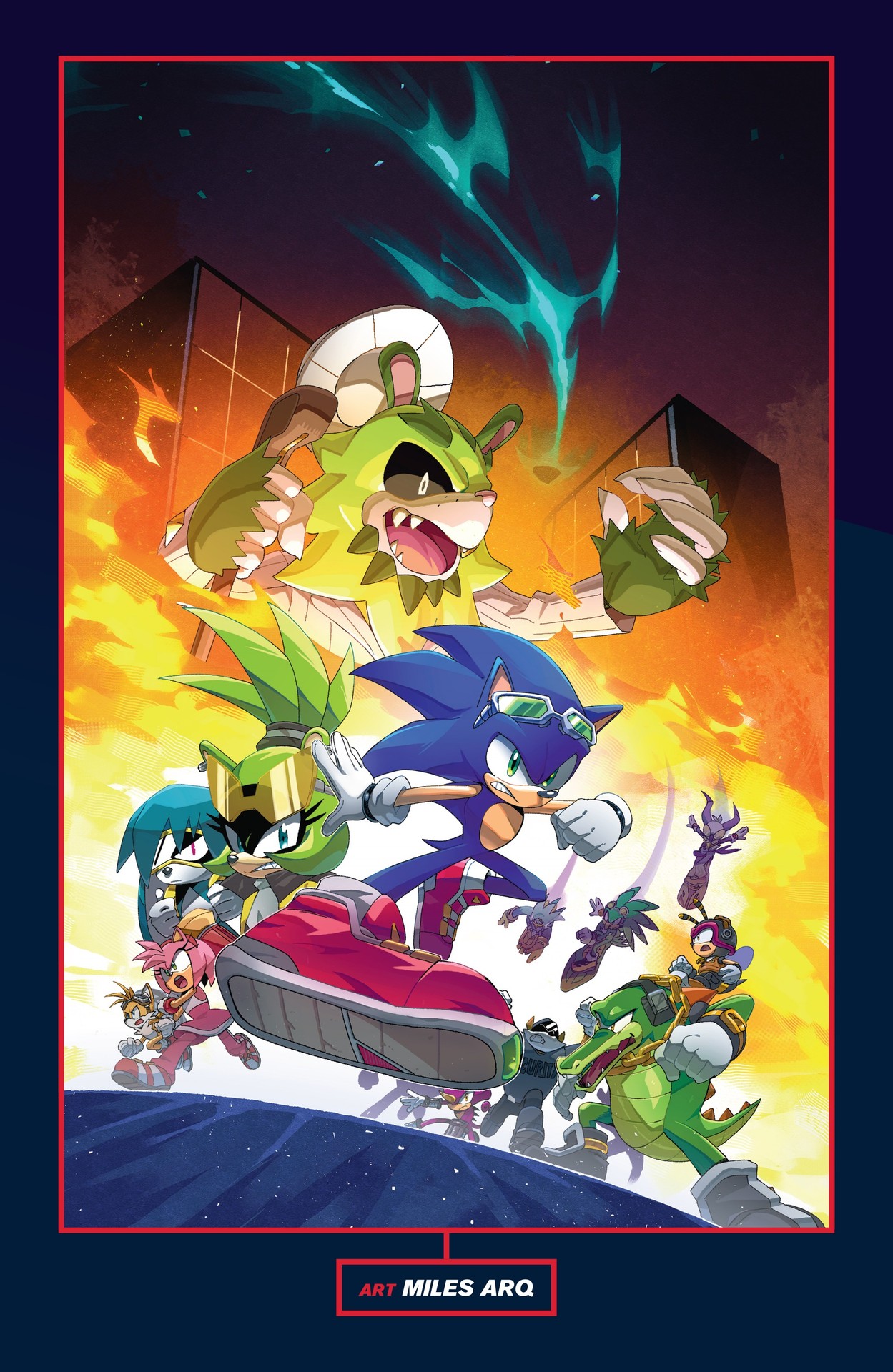 sonic idw comics issue 74