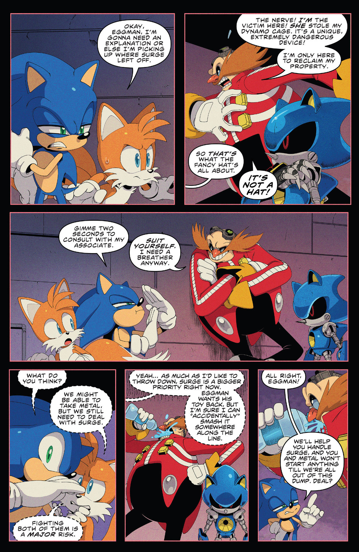 Sonic The Hedgehog IDW (#1-74) - Read Comic Online Sonic The Hedgehog #55