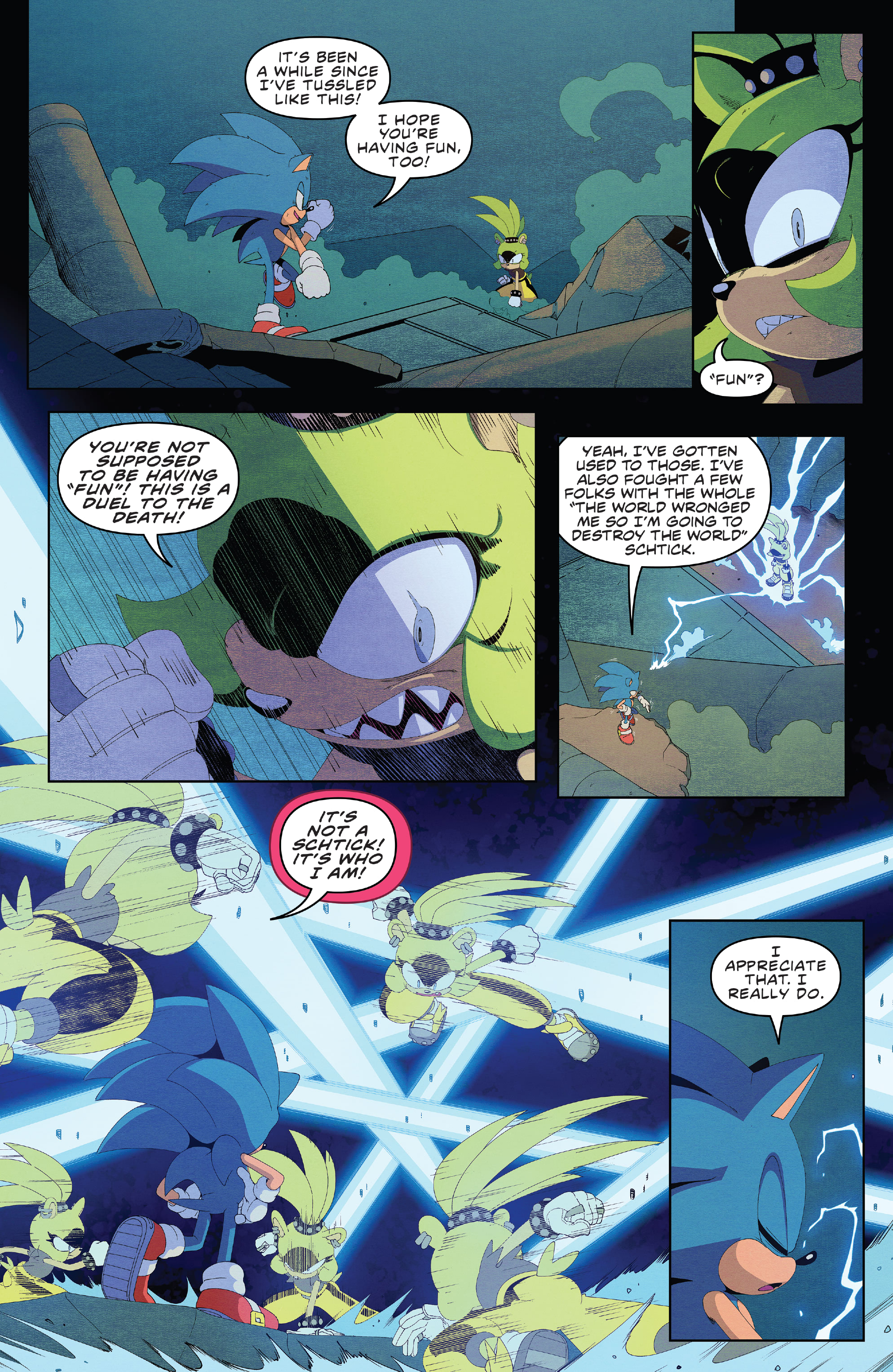 IDW Sonic the Hedgehog Issue 50, Sonic Wiki Zone