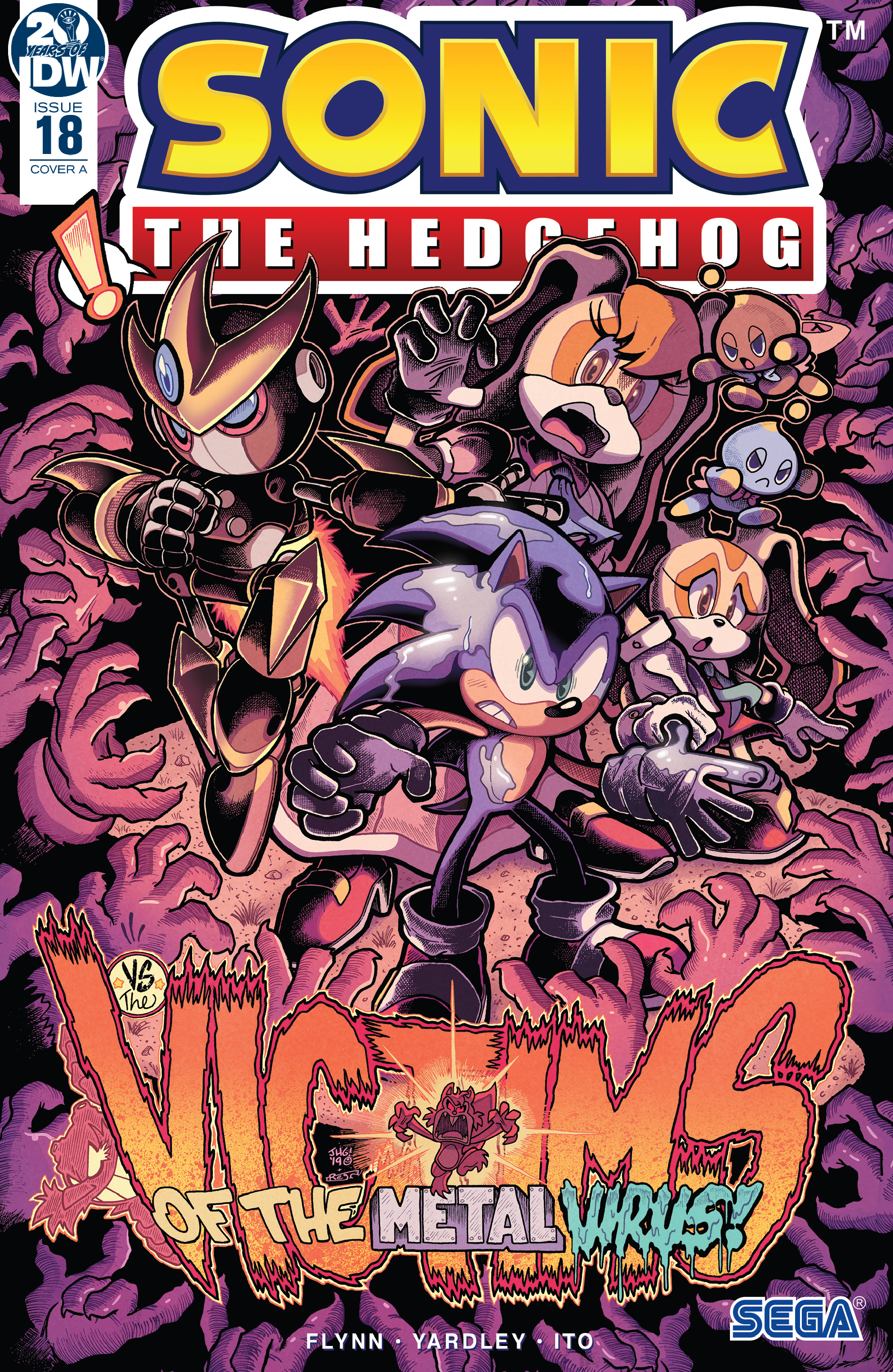 Sonic The Hedgehog IDW (#1-67) - Read Comic Online Sonic The Hedgehog #63