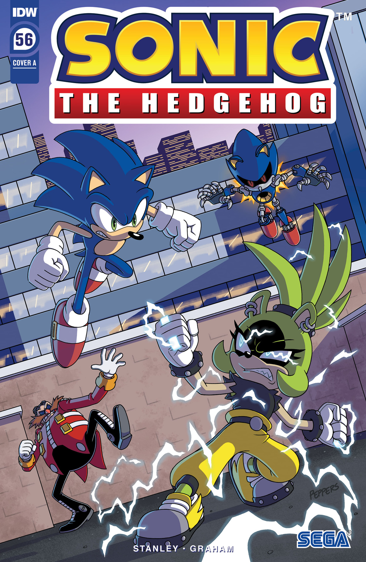 Sonic The Hedgehog IDW (#1-68) - Read Comic Online Sonic The Hedgehog #56
