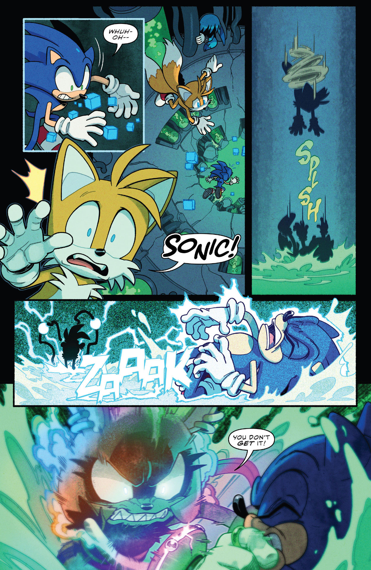 Finished issue 56 of IDW Sonic today, really liked this arc, so