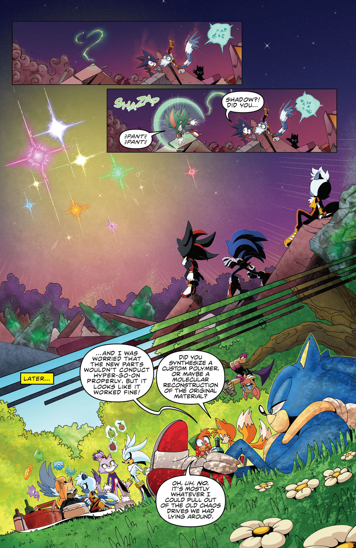 Sonic The Hedgehog IDW (#1-72) - Read Comic Online Sonic The Hedgehog #61