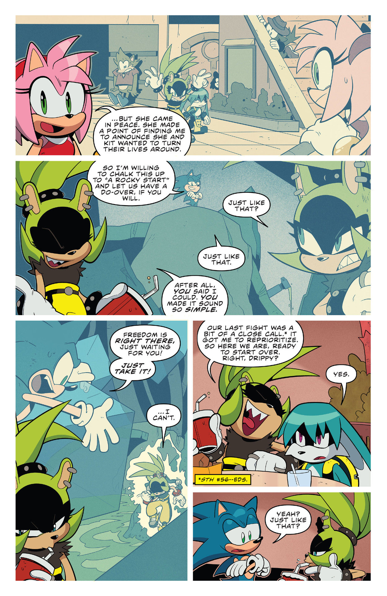 Sonic IDW #42, Wiki