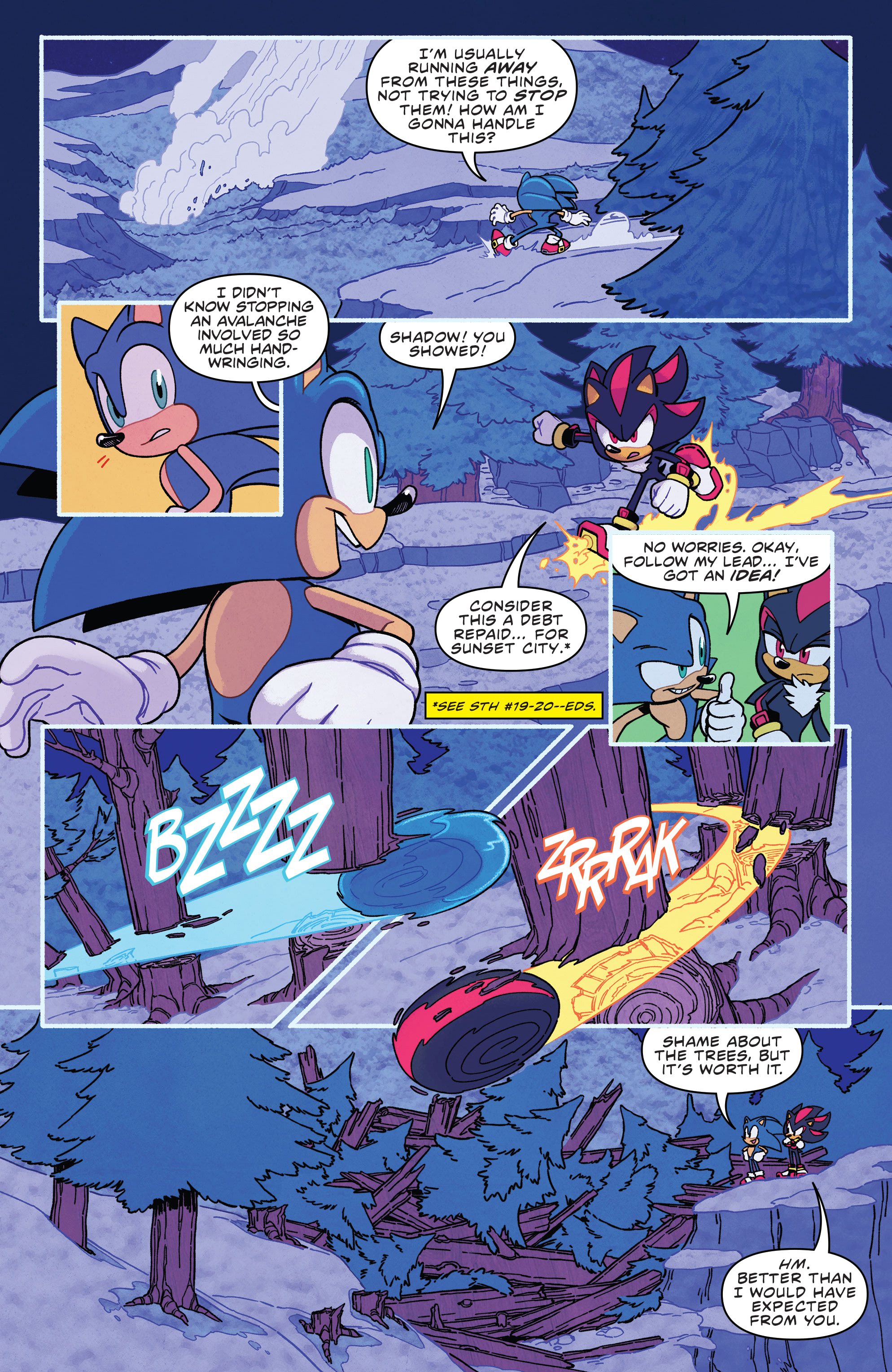 Super Comics: Sonic the Hedgehog (IDW) – #36 – The Reviewers Unite