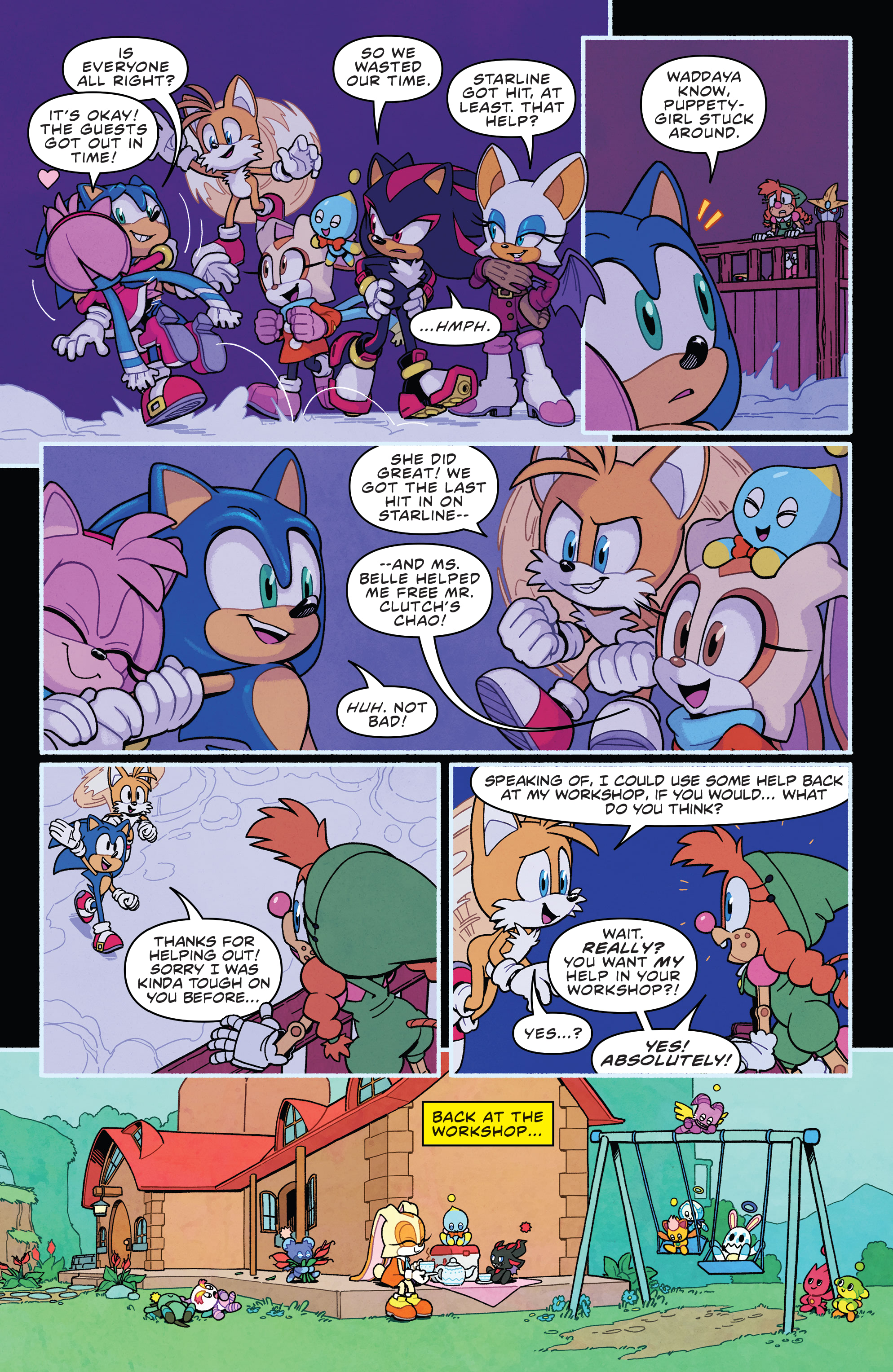 Super Comics: Sonic the Hedgehog (IDW) – #36 – The Reviewers Unite