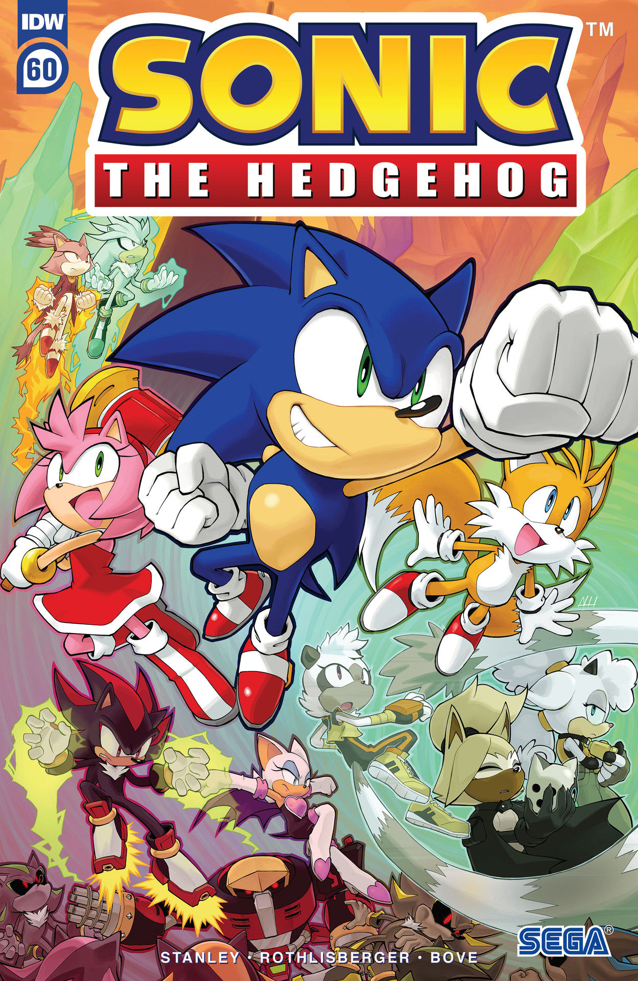 Sonic The Hedgehog IDW (#1-68) - Read Comic Online Sonic The Hedgehog #60