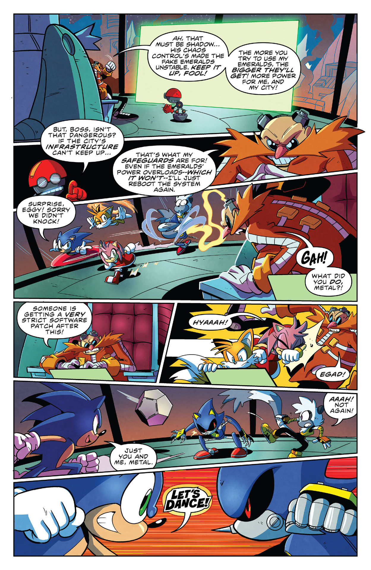 Sonic The Hedgehog IDW (#1-74) - Read Comic Online Sonic The Hedgehog #60