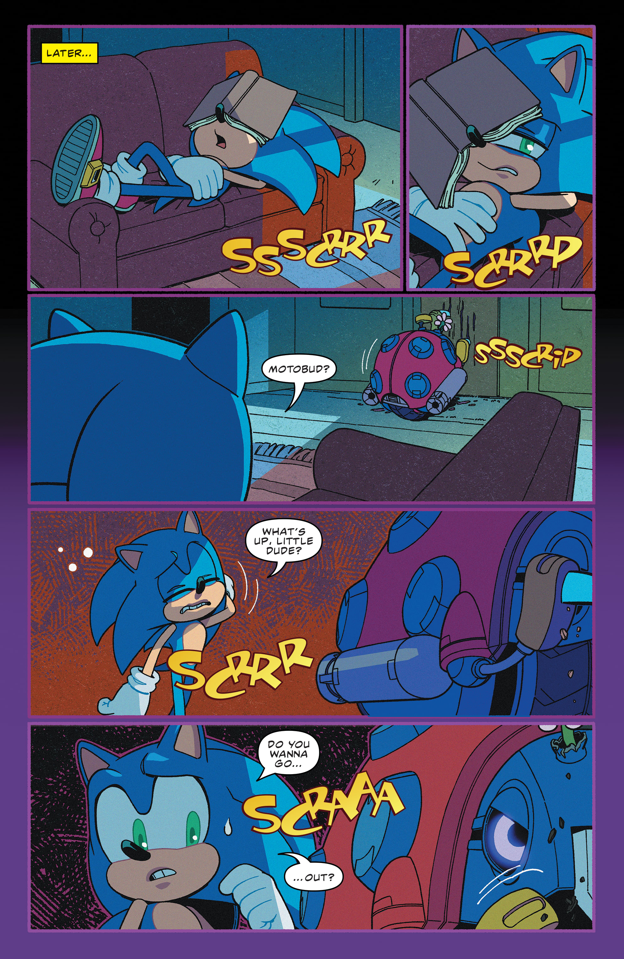 MECHA SONIC SAYS THE LINE [IDW SONIC COMIC DUB] 