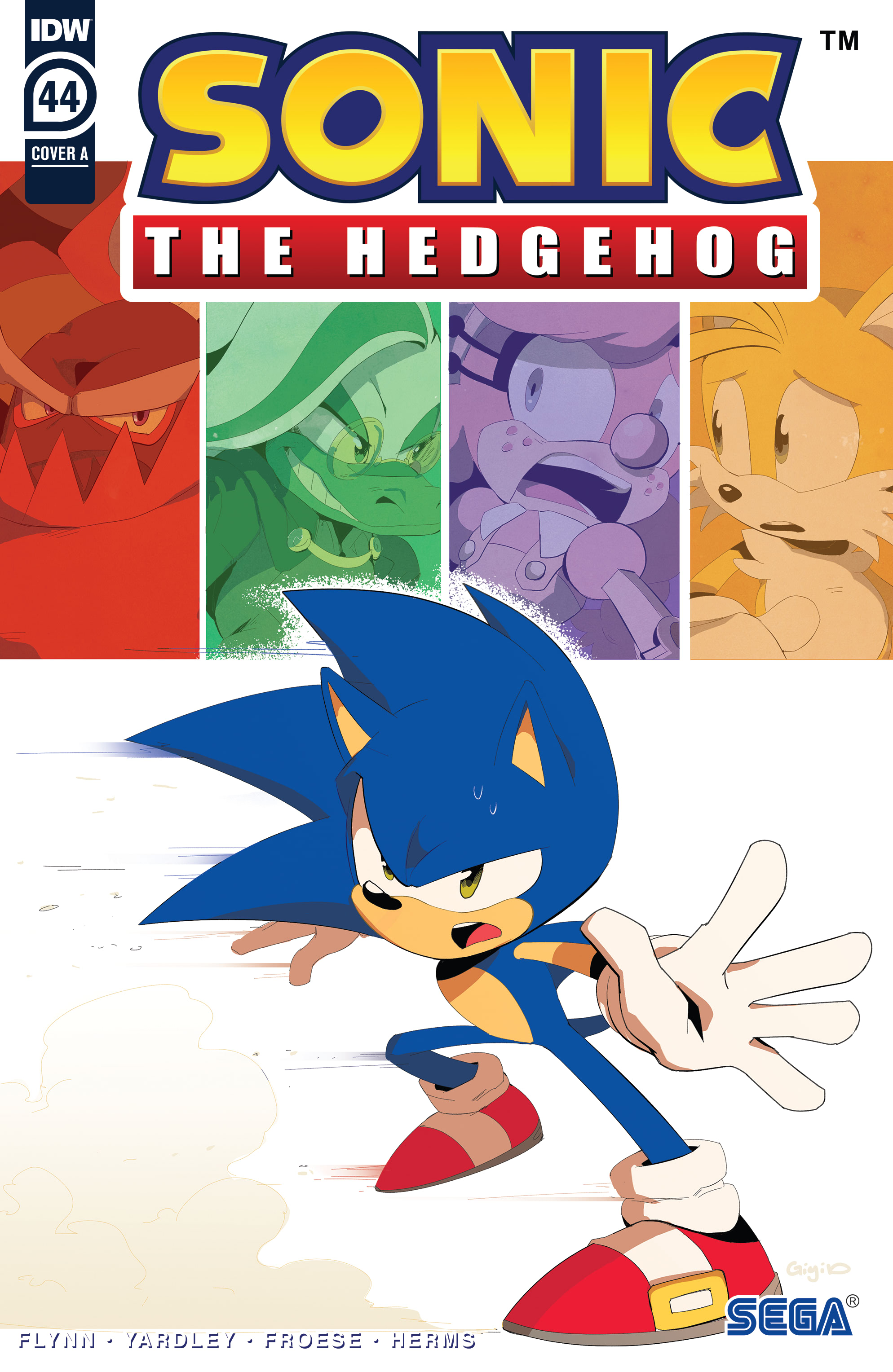 Sonic The Hedgehog IDW (#1-67) - Read Comic Online Sonic the Hedgehog #57