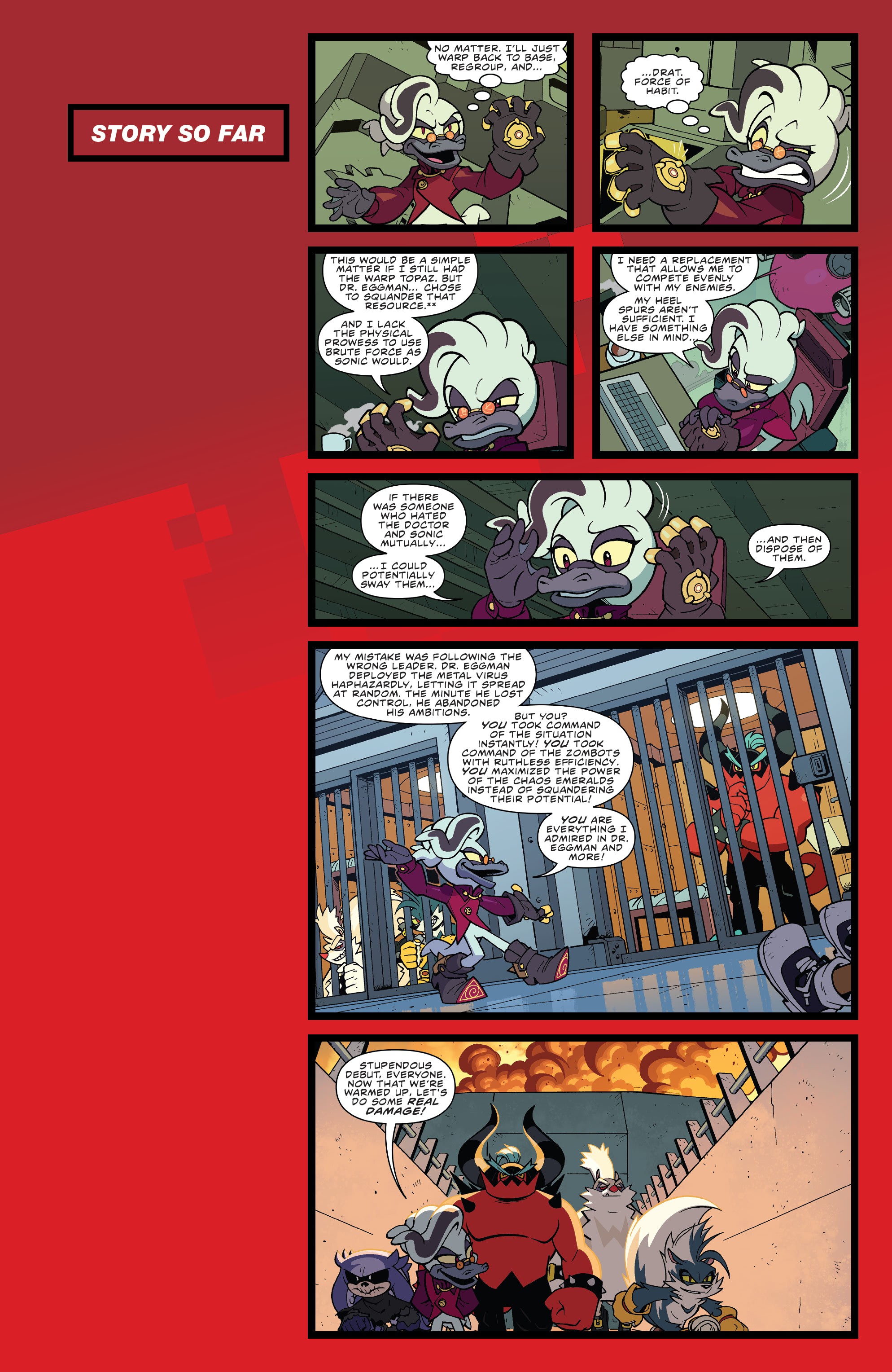 Inside The Pages: Sonic IDW Bad Guys #3