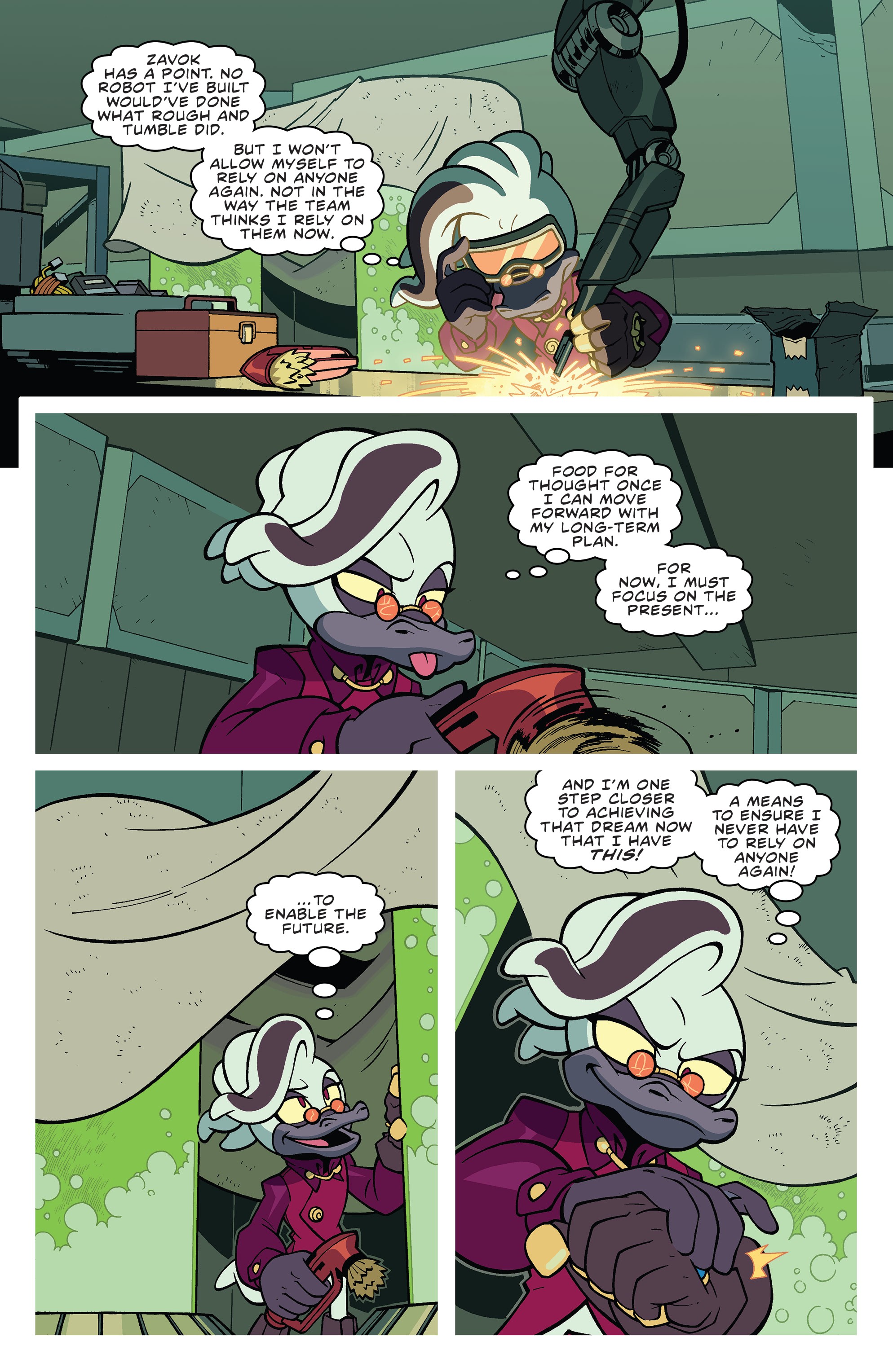 Inside The Pages: Sonic IDW Bad Guys #3