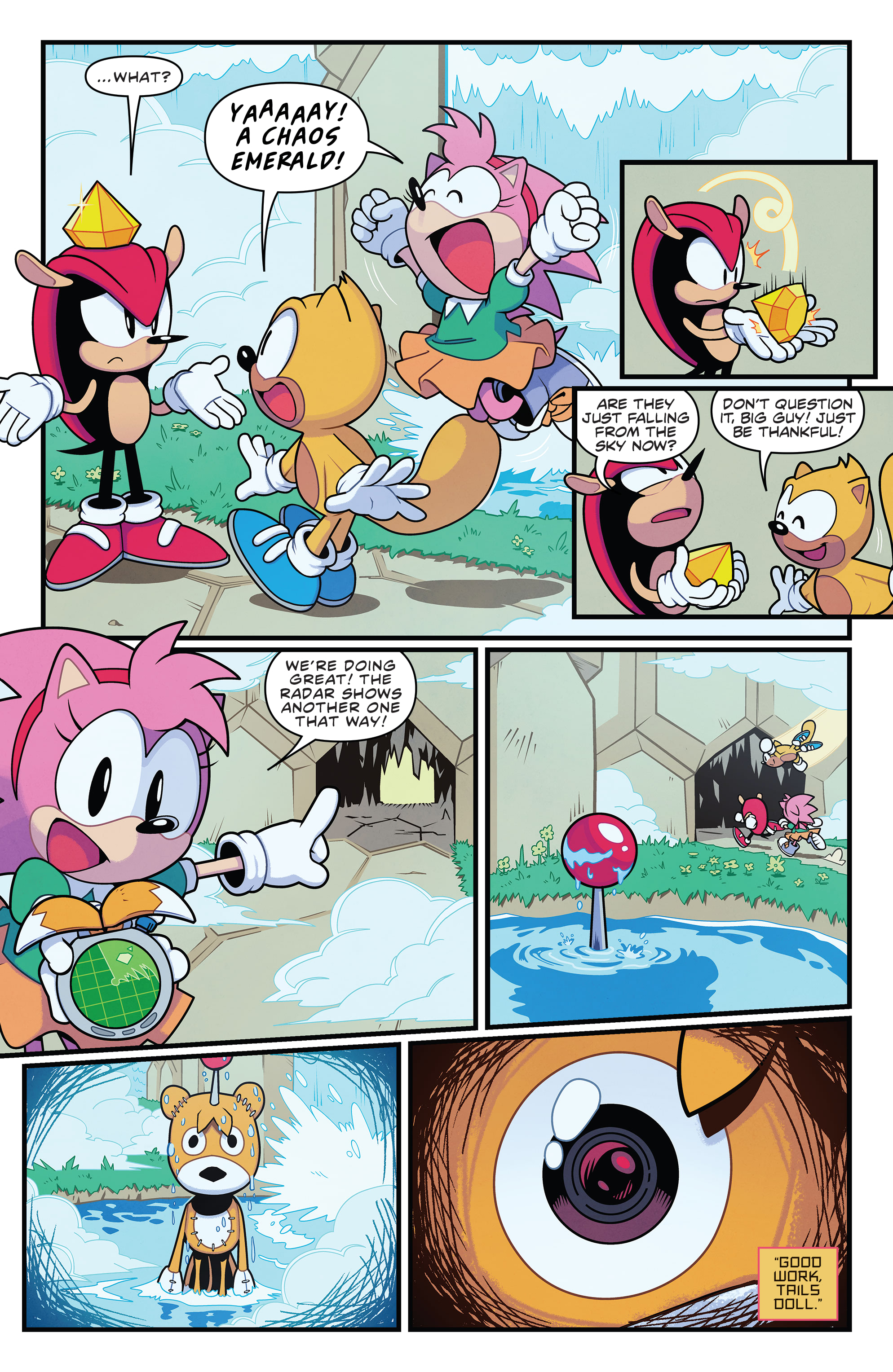 Idw Classic Sonic Tails And Amy Anniversary Comics Read Online