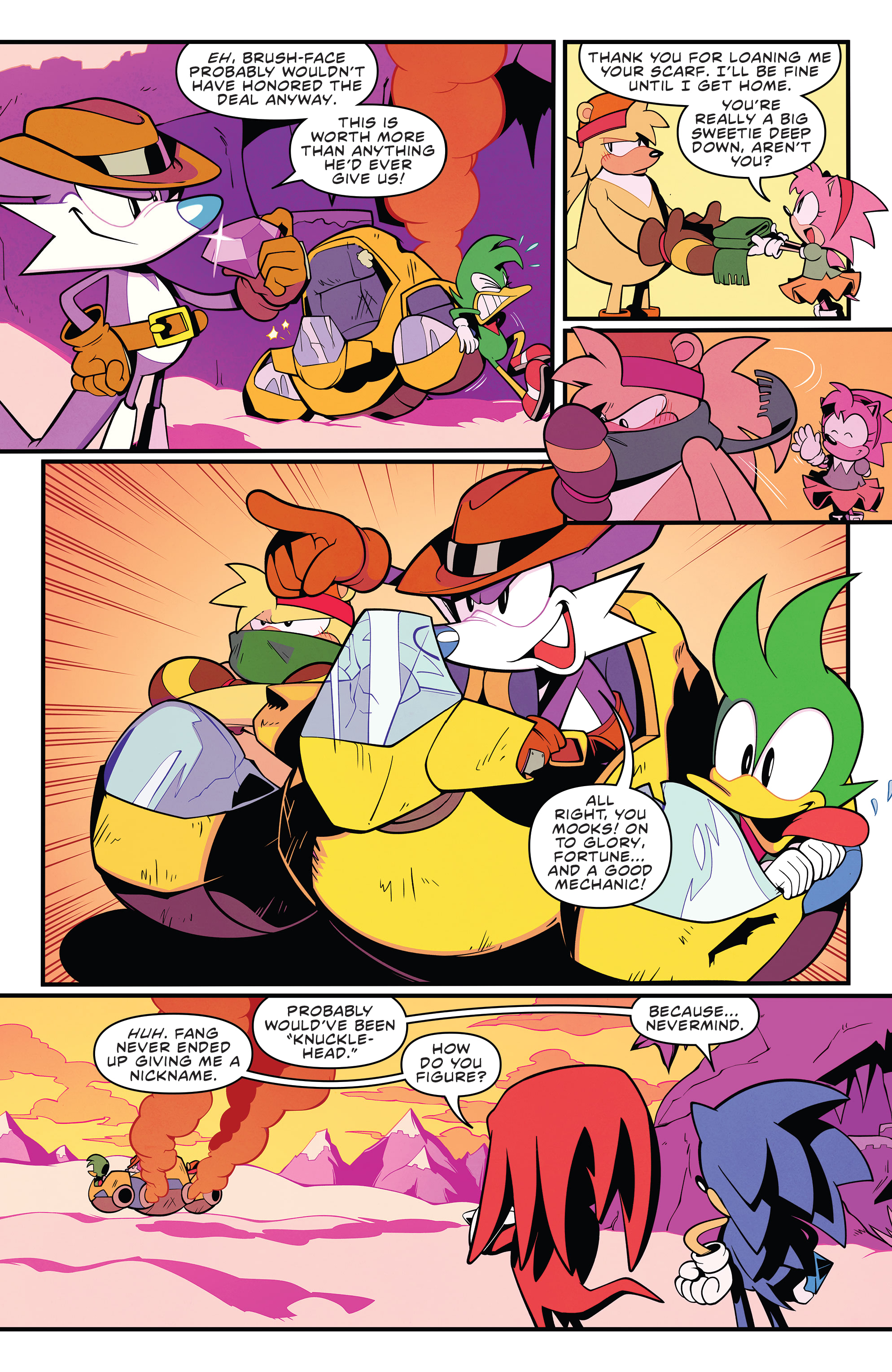 Idw Classic Sonic Tails And Amy Anniversary Comics Read Online