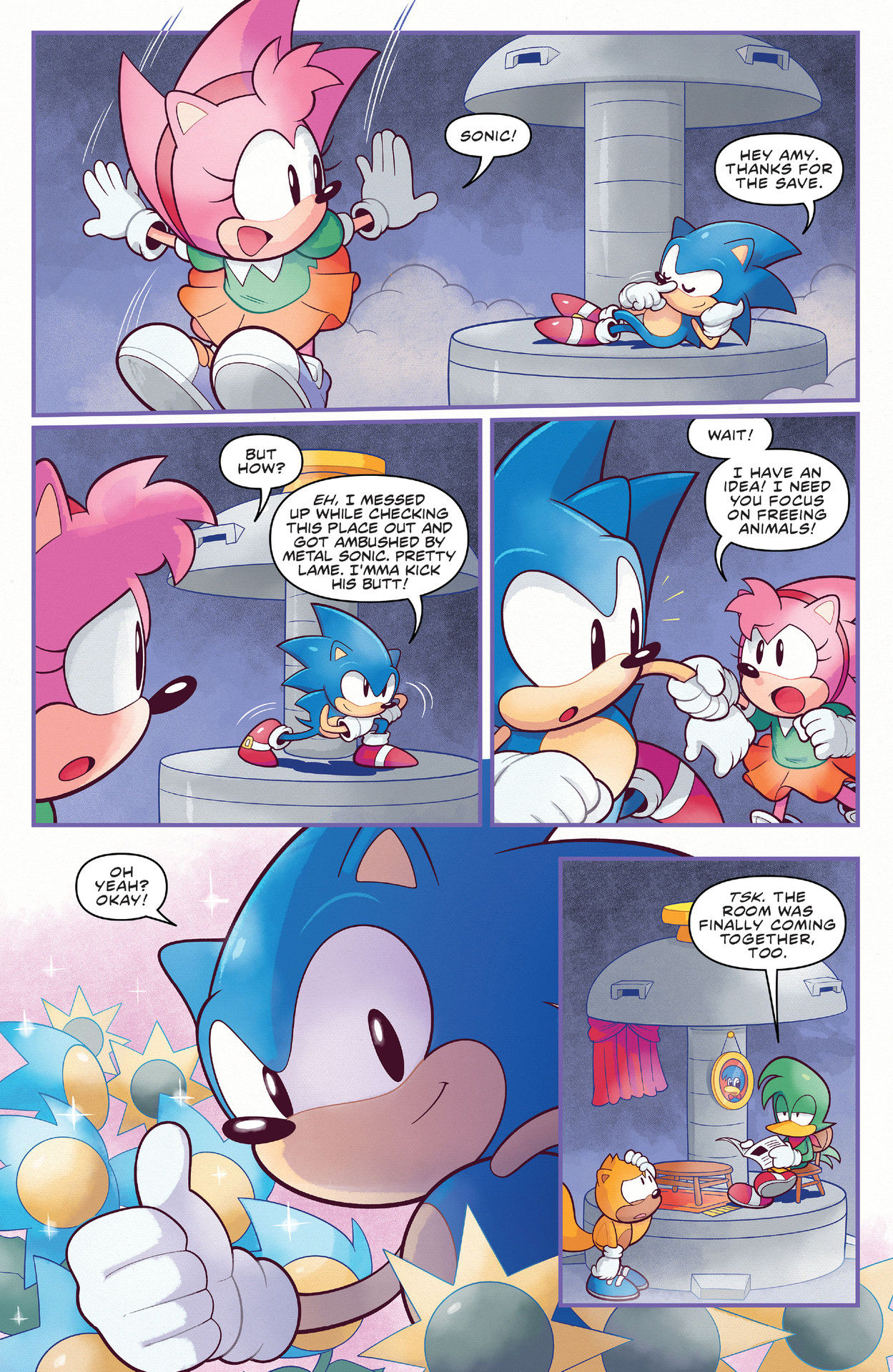 IDW Classic Sonic, Tails & Amy Anniversary Comics - Read Online