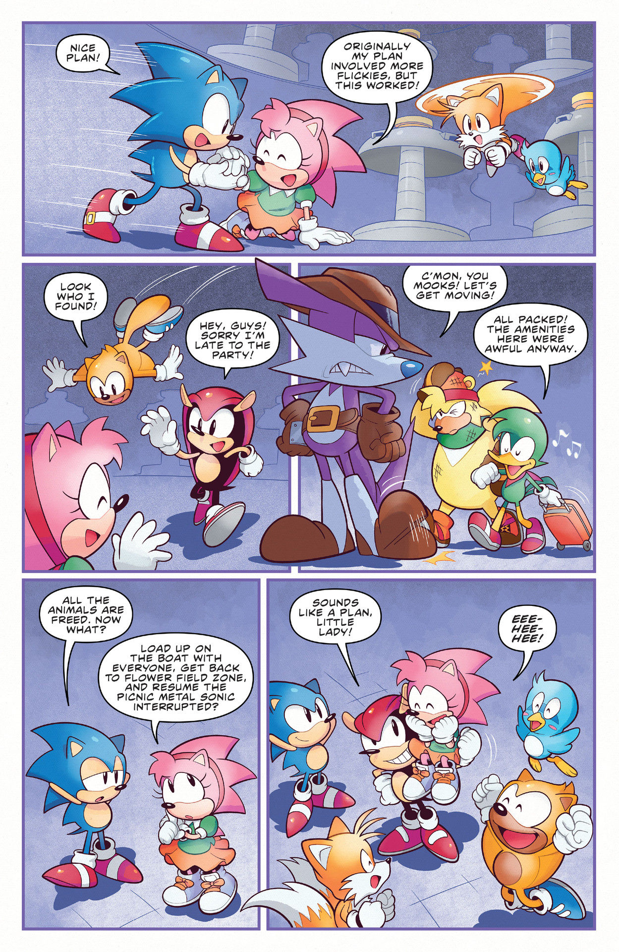 IDW Classic Sonic, Tails & Amy Anniversary Comics - Read Online