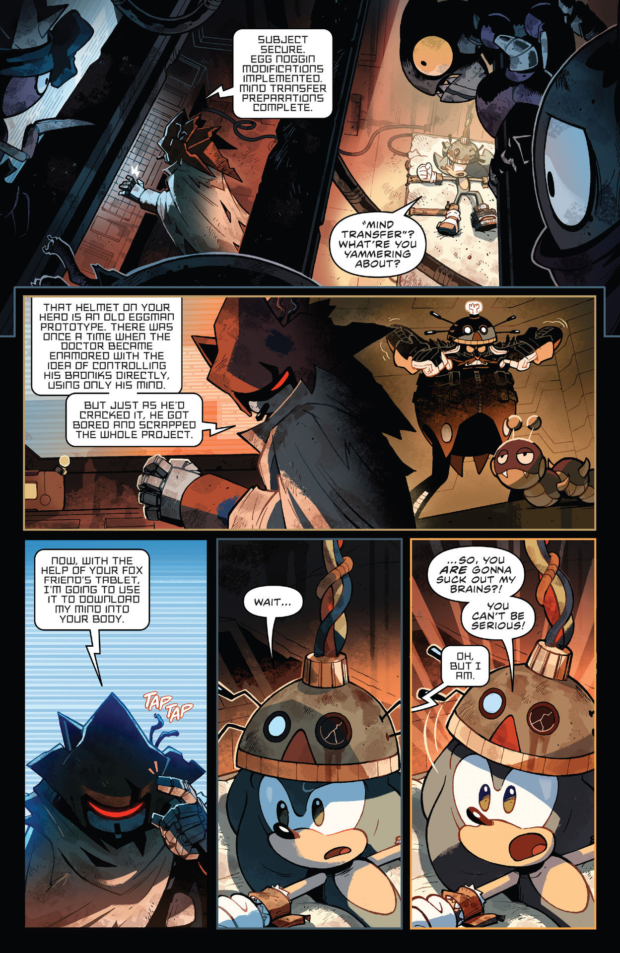 IDW Sonic: Scrapnik Island Issue #4 - Read Comic Online