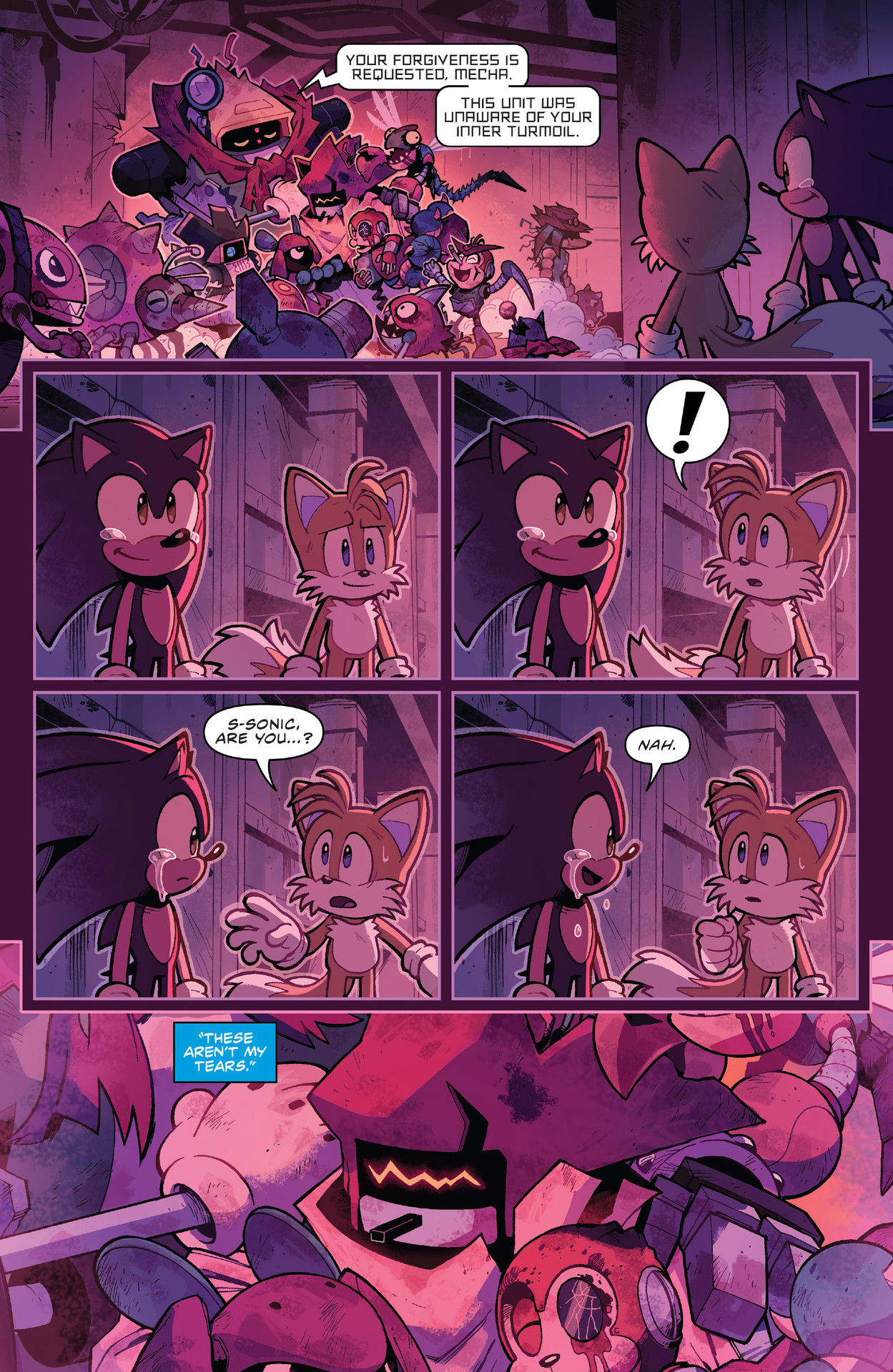 IDW Sonic: Scrapnik Island Issue #4 - Read Comic Online