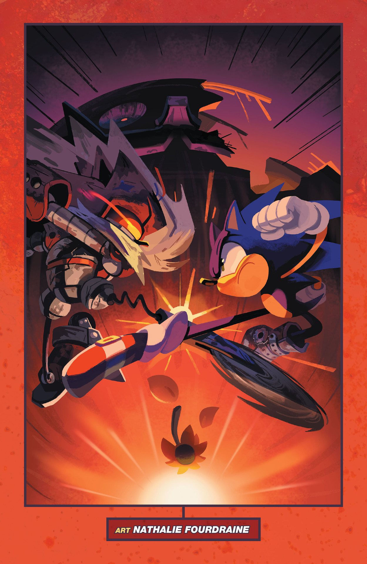 Sonic the Hedgehog (IDW COMICS)- Scrapnik Island Issue 4 Mecha Sonic's  Redemption (Dub) 