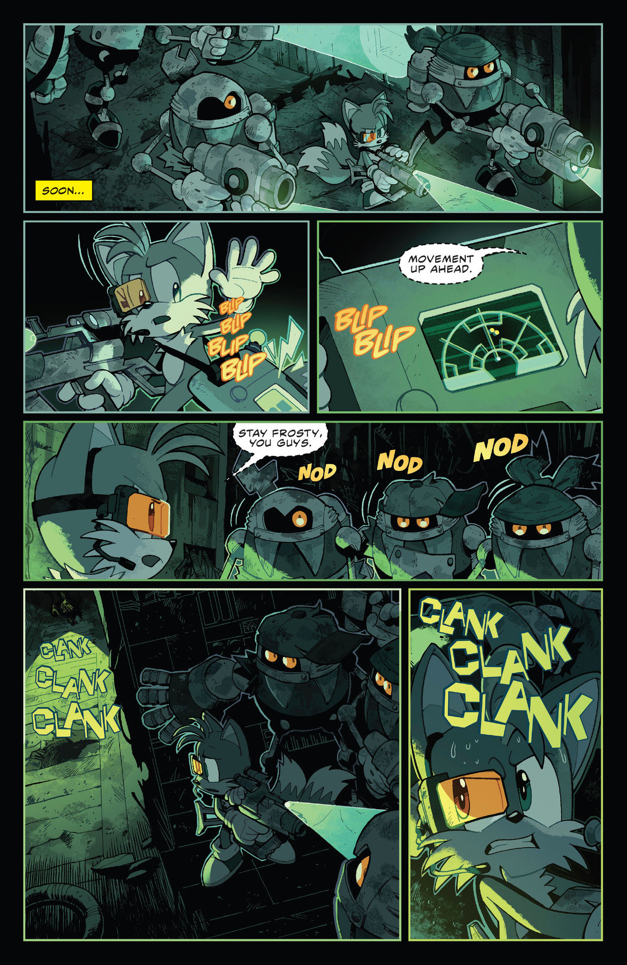 Sonic: Scrapnik Island #3 Preview Pages & Release Date - Grabber Zone