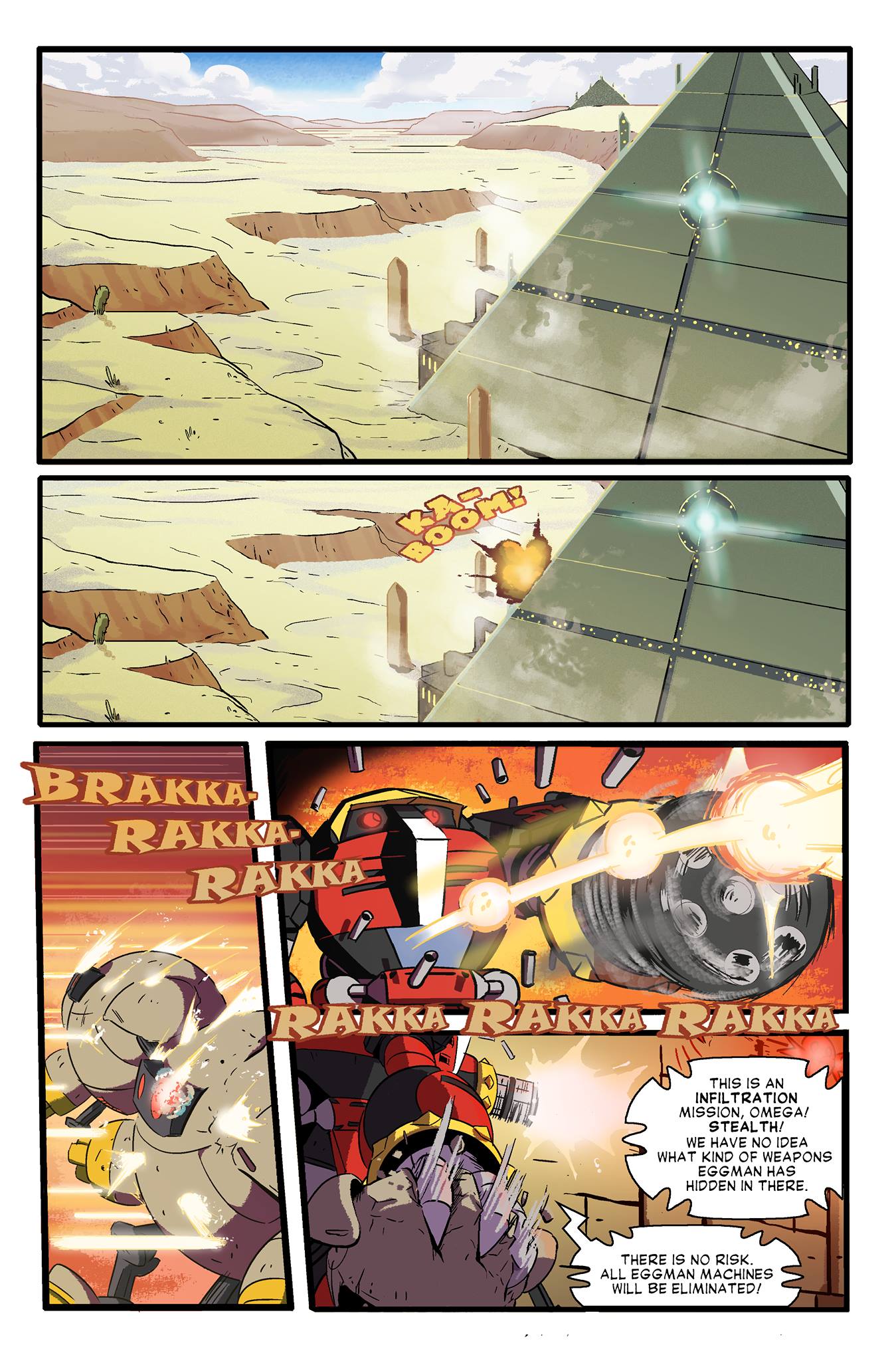 Read Sonic Forces #2 - Looming Shadow Sonic Forces Digital Comic