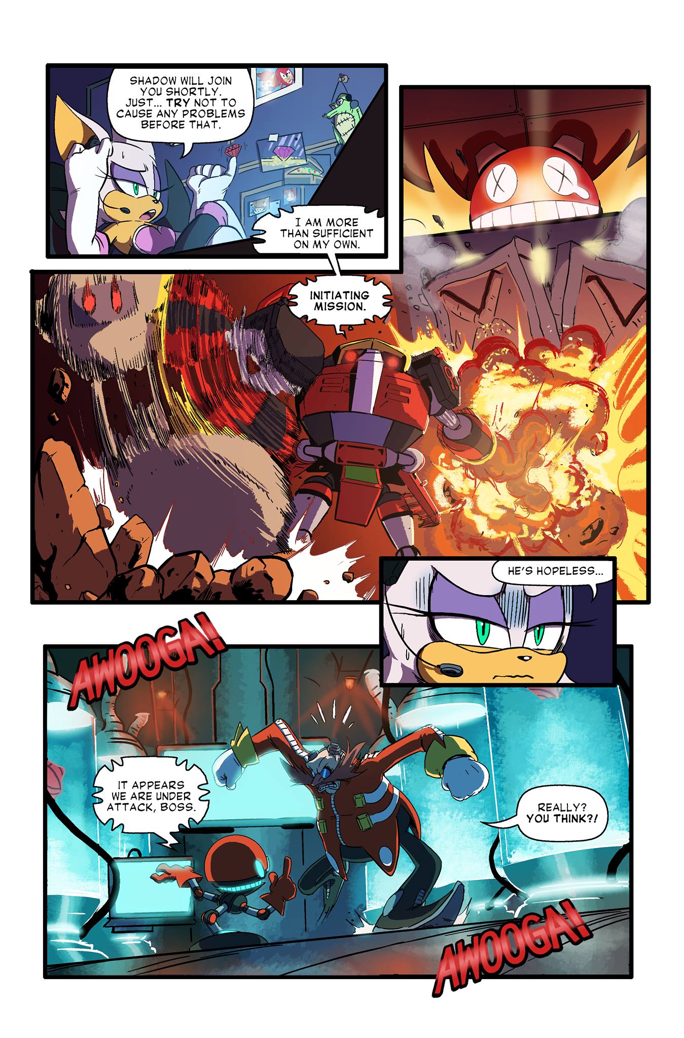 Read Sonic Forces #2 - Looming Shadow Sonic Forces Digital Comic