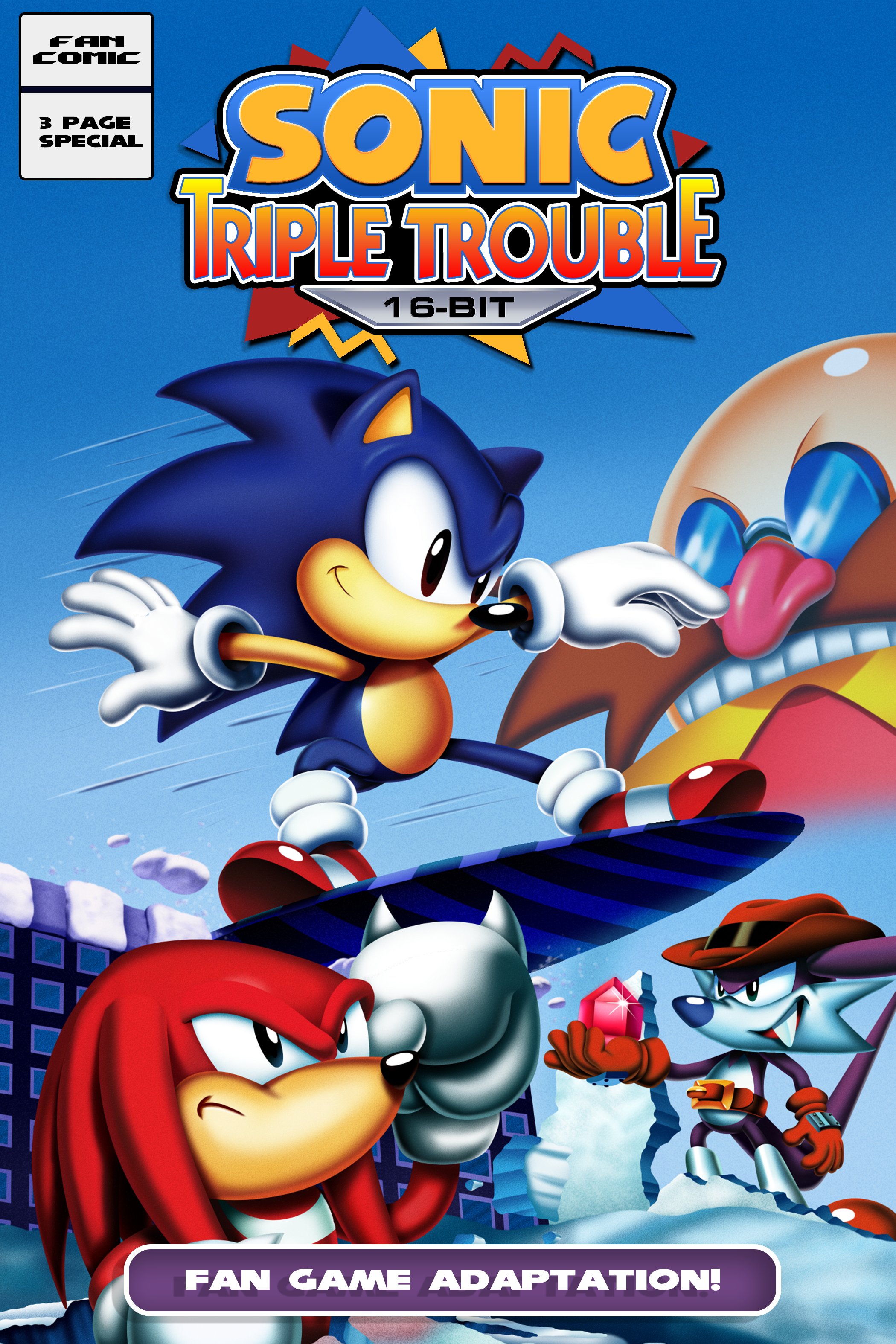 Sonic the hedgehog triple trouble online