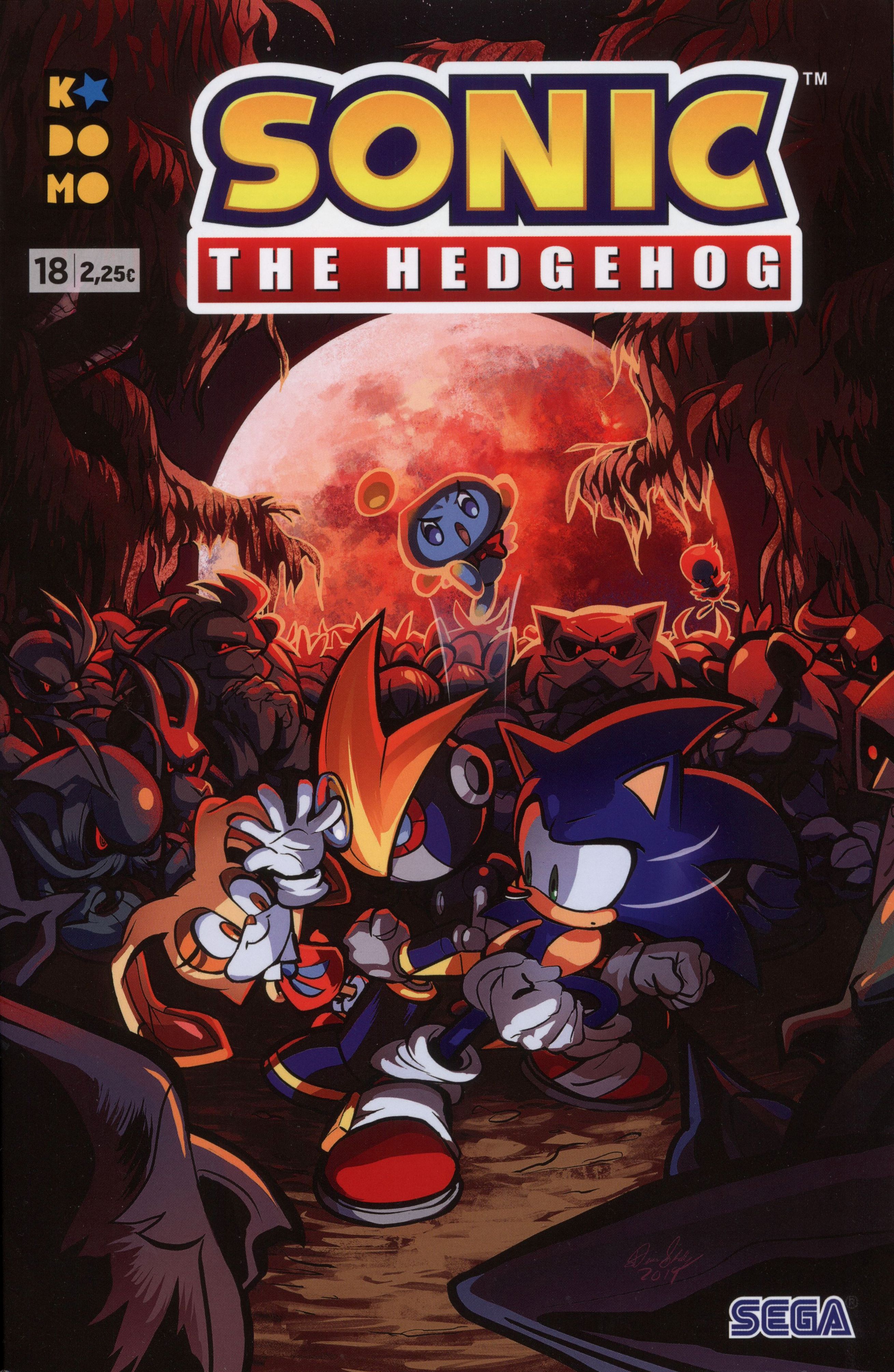 IDW Sonic the Hedgehog (Español) Núm. 18 (kodomo) - Leer Cómic En Línea