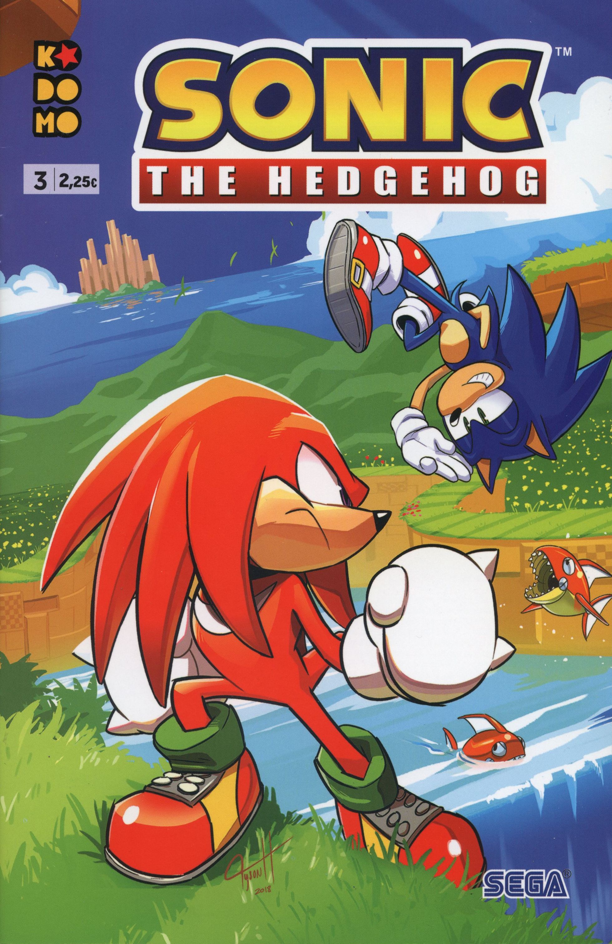 IDW Sonic the Hedgehog (Español) Núm. 3 (kodomo) - Leer Cómic En Línea