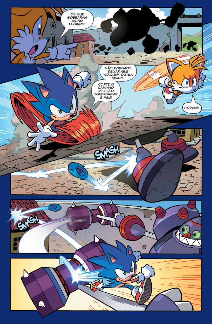 IDW Sonic the Hedgehog (Português) Volume 1 - Leia Quadrinhos Online ...